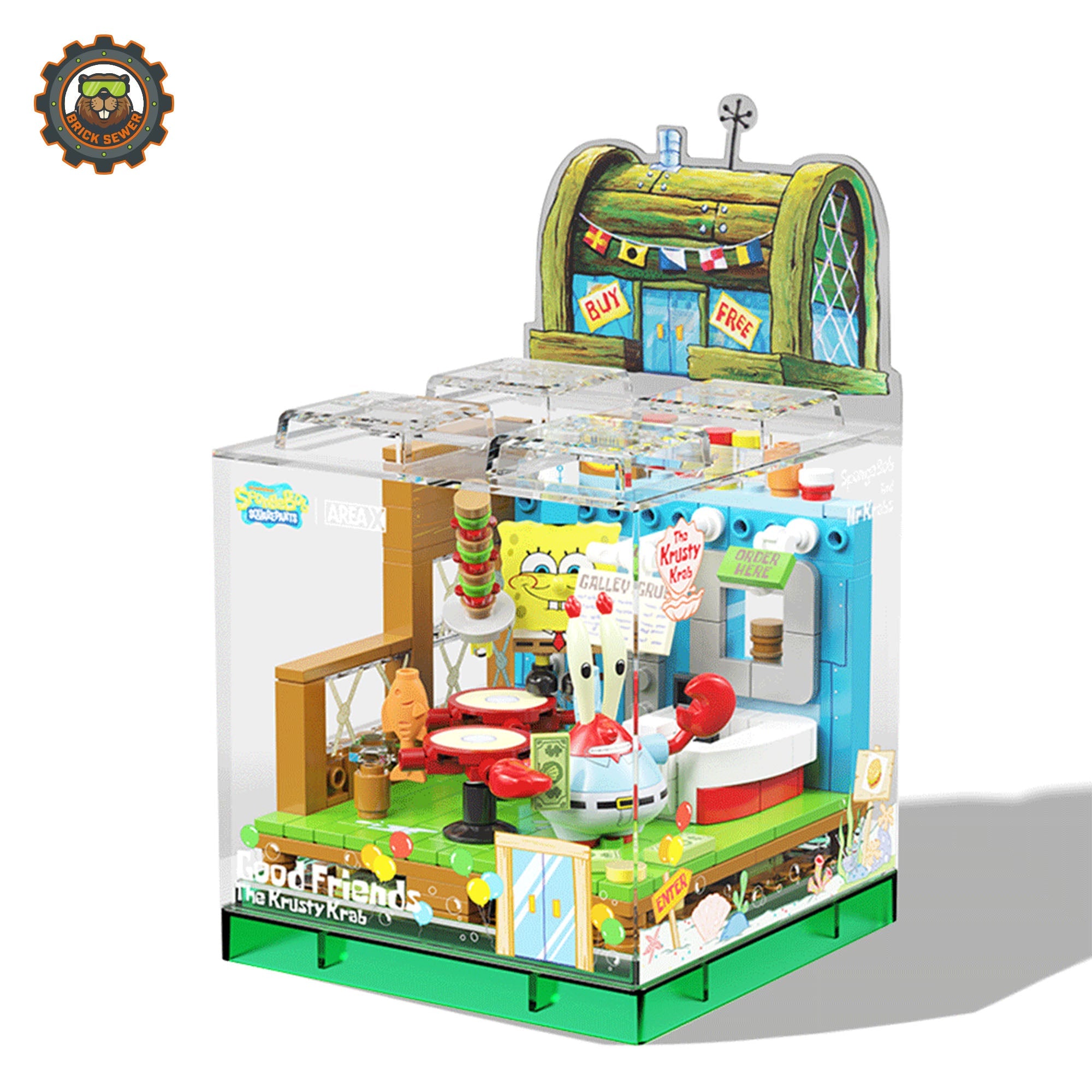 Krusty Krab Building Blocks 248pcs - Image 5 of 8 | TheBrickTube