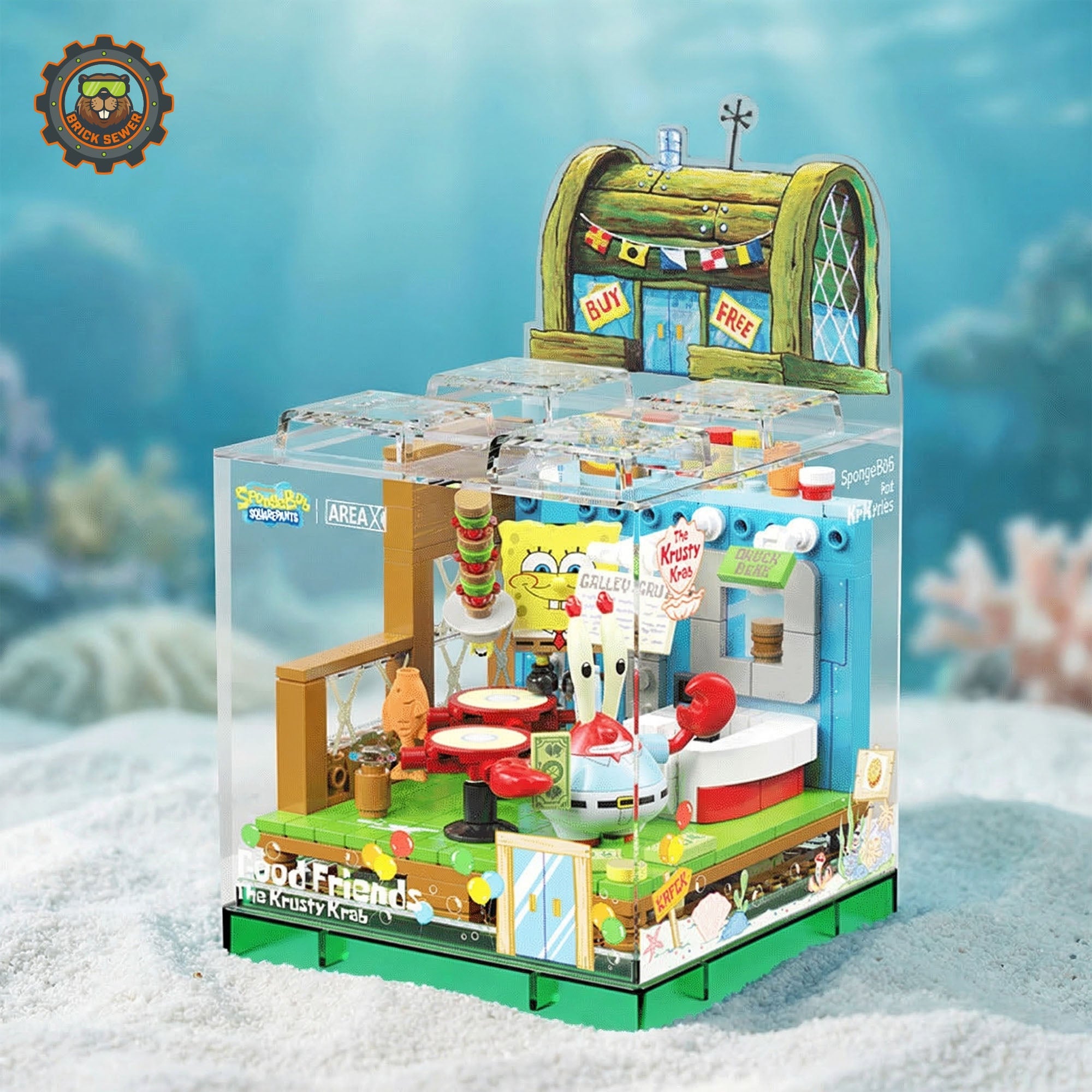 Krusty Krab Building Blocks 248pcs - Image 7 of 8 | TheBrickTube