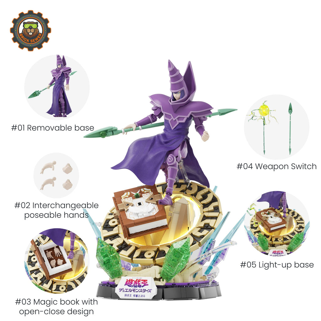 Dark Magician 1239pcs | Building Blocks Set - Image 2 of 7 | TheBrickTube