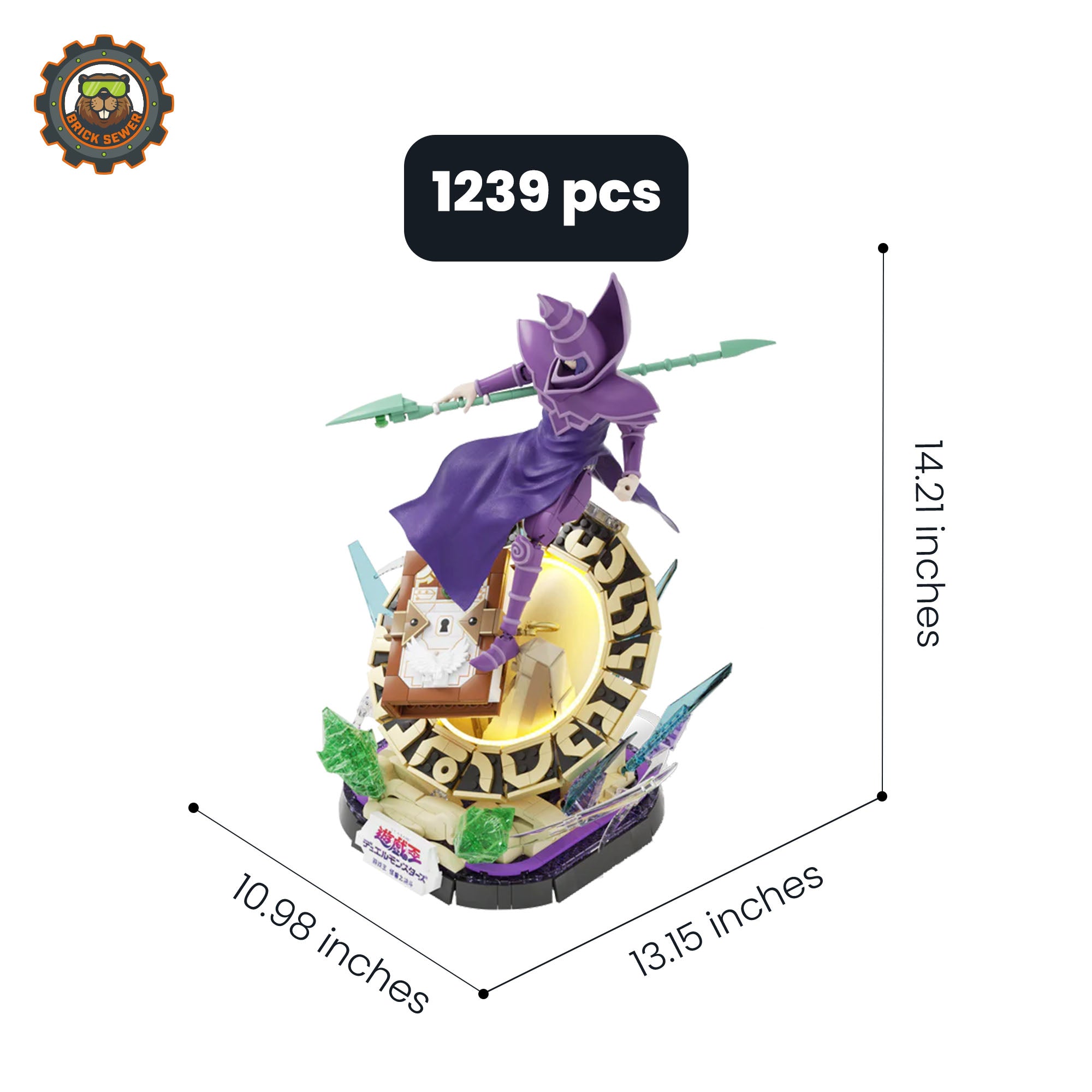 Dark Magician 1239pcs | Building Blocks Set - Image 3 of 7 | TheBrickTube