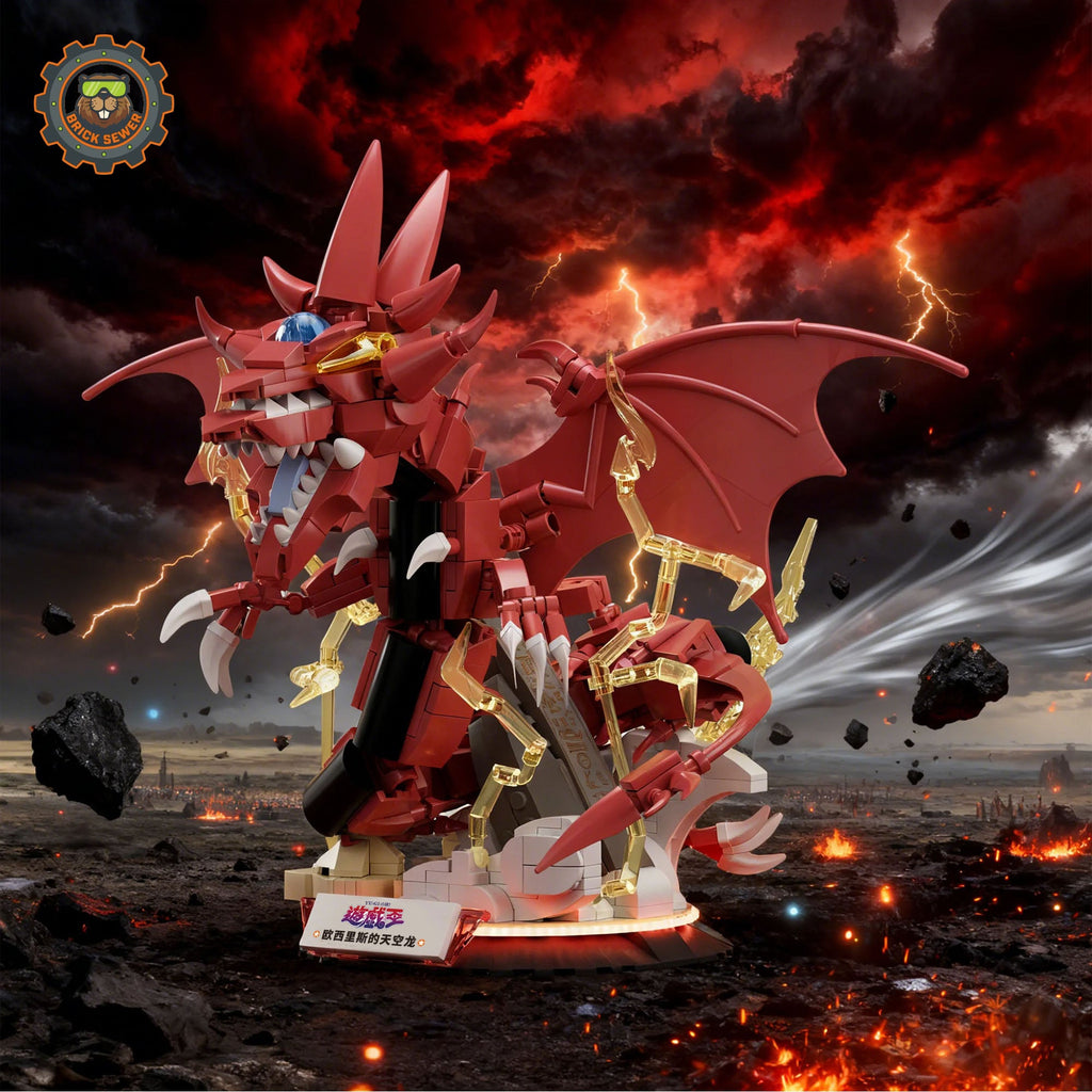 Slifer the Sky Dragon Building Blocks - Image 6 of 7 | TheBrickTube