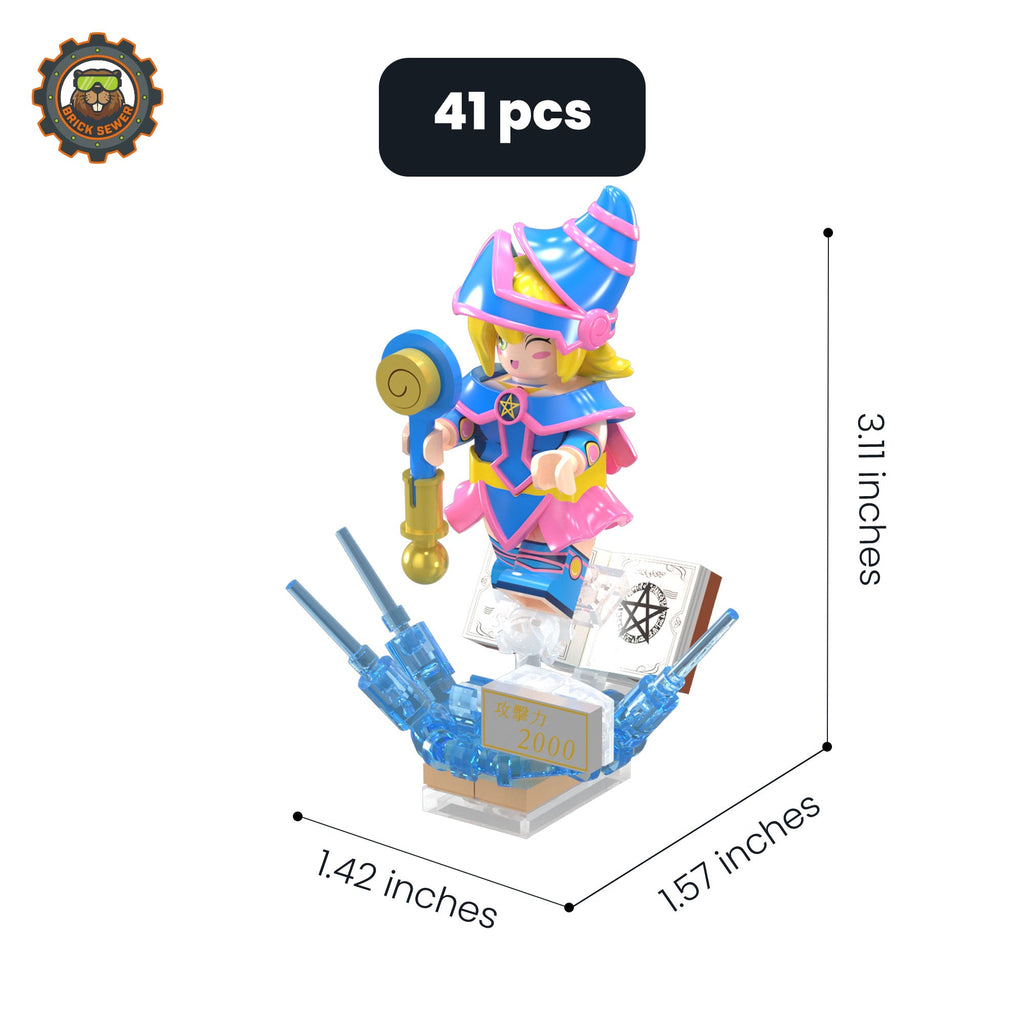 Dark Magician Girl Mini Figure | Building Blocks Set - Image 3 of 7 | TheBrickTube