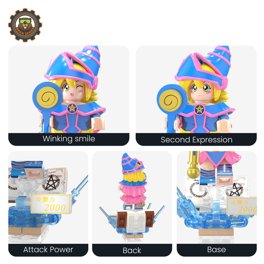 Dark Magician Girl Mini Figure | Building Blocks Set - Image 4 of 7 | TheBrickTube