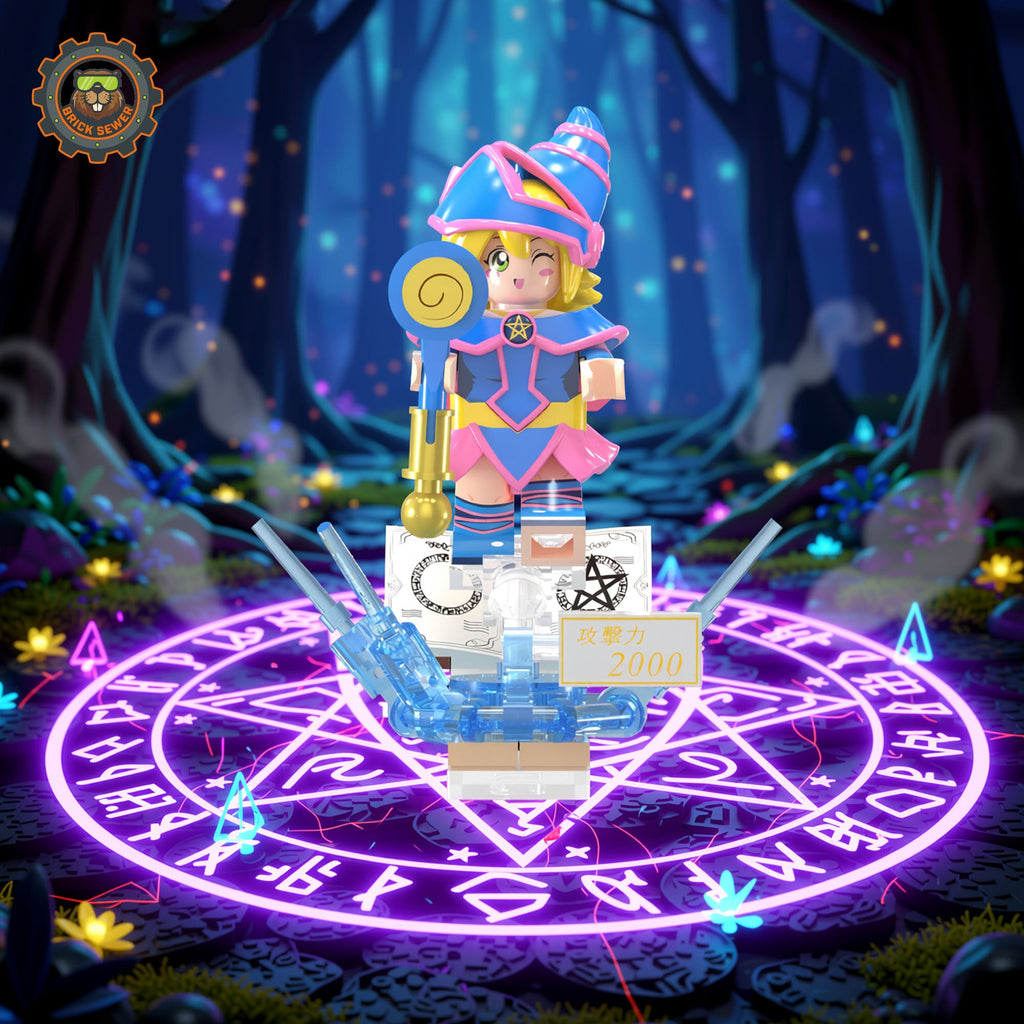 Dark Magician Girl Mini Figure | Building Blocks Set - Image 7 of 7 | TheBrickTube