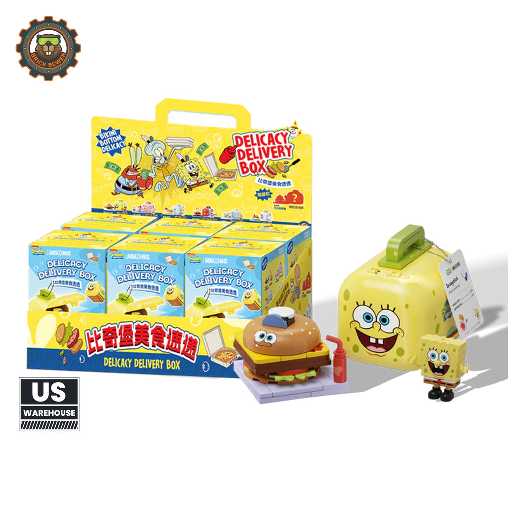 Food Rush Blind Box（random 6 out of 7, non-repeating） | Building Blocks Set - Main Image | TheBrickTube