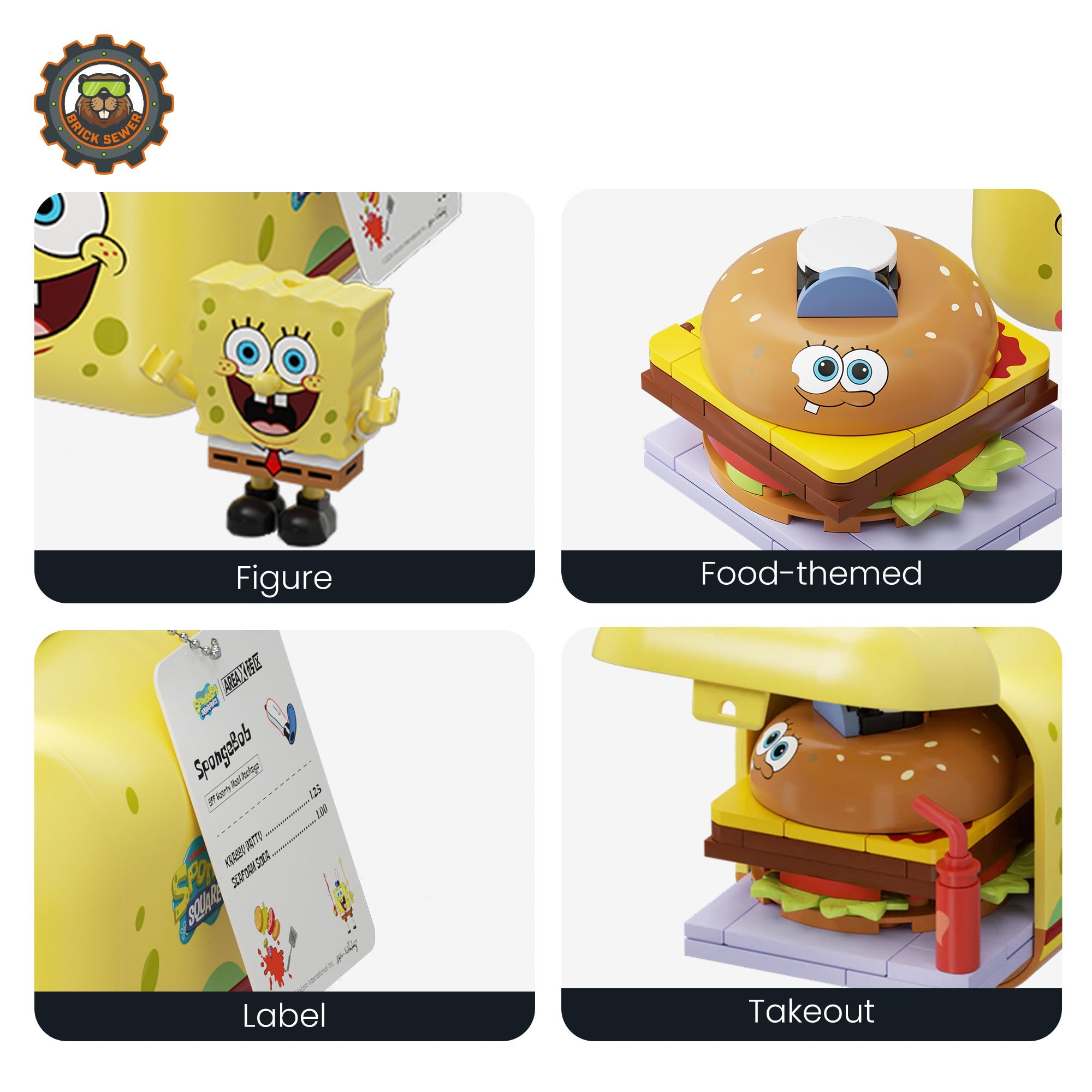 Food Rush Blind Box（random 6 out of 7, non-repeating） | Building Blocks Set - Image 4 of 24 | TheBrickTube
