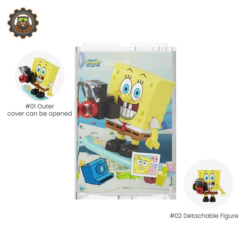 SpongeBob minifigures Blind Box（random 8 out of 9, non-repeating） - Image 2 of 30 | TheBrickTube