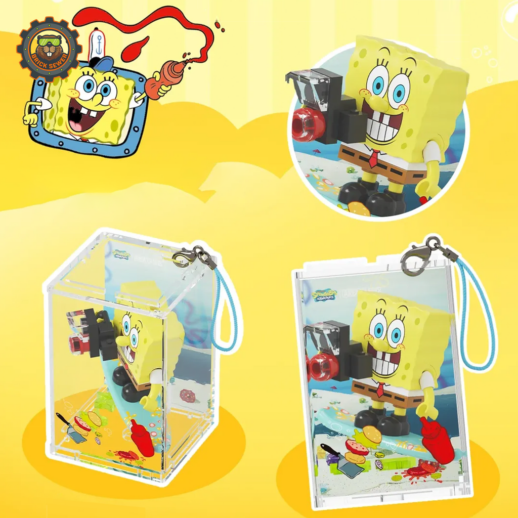 SpongeBob minifigures Blind Box（random 8 out of 9, non-repeating） - Image 6 of 30 | TheBrickTube
