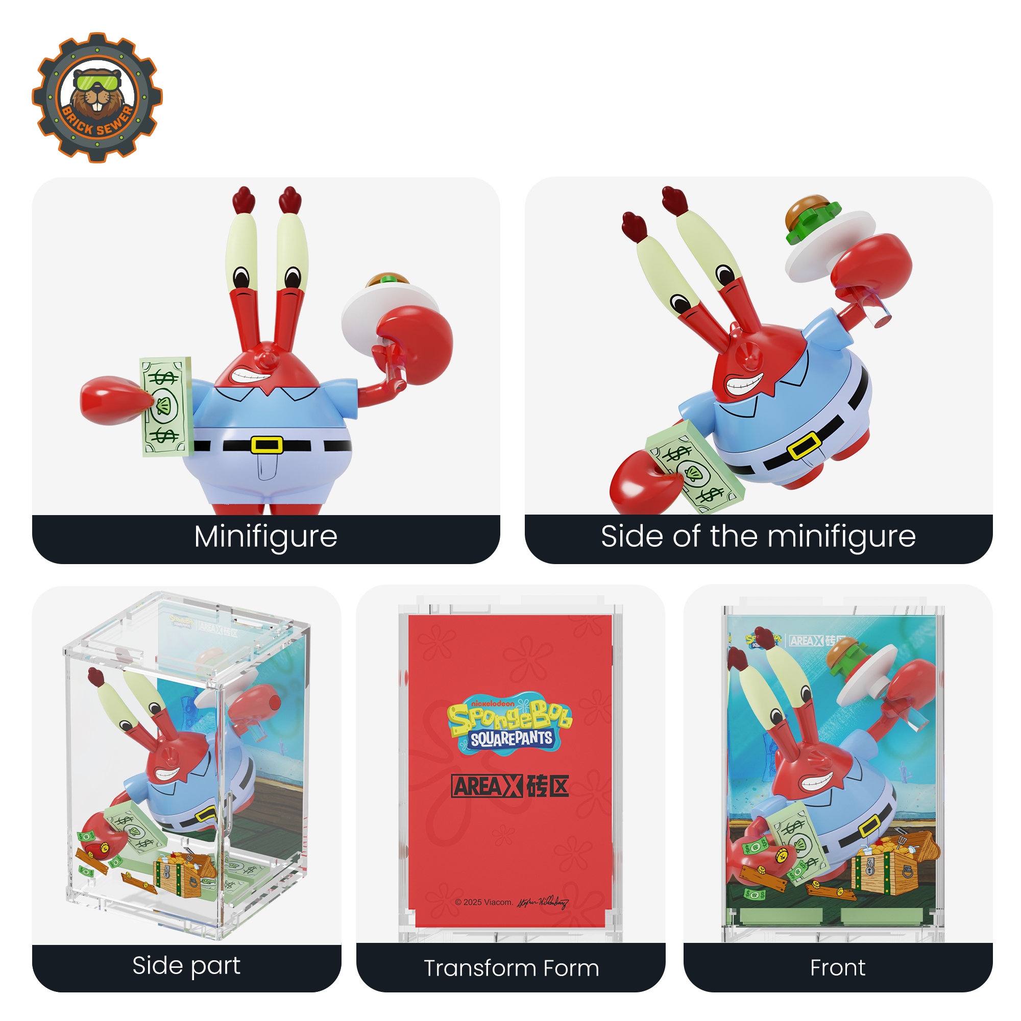 SpongeBob minifigures Blind Box（random 8 out of 9, non-repeating） - Image 10 of 30 | TheBrickTube