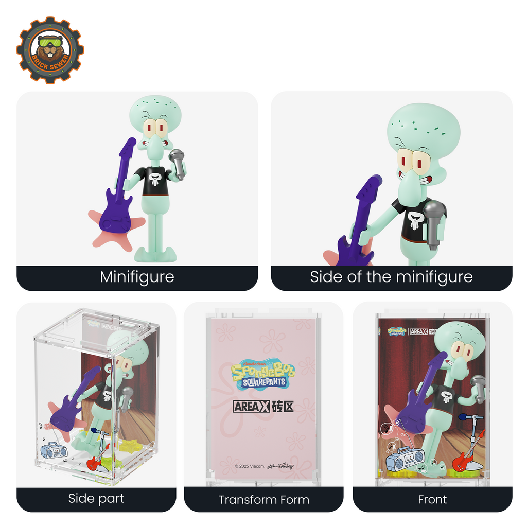 SpongeBob minifigures Blind Box（random 8 out of 9, non-repeating） - Image 13 of 30 | TheBrickTube