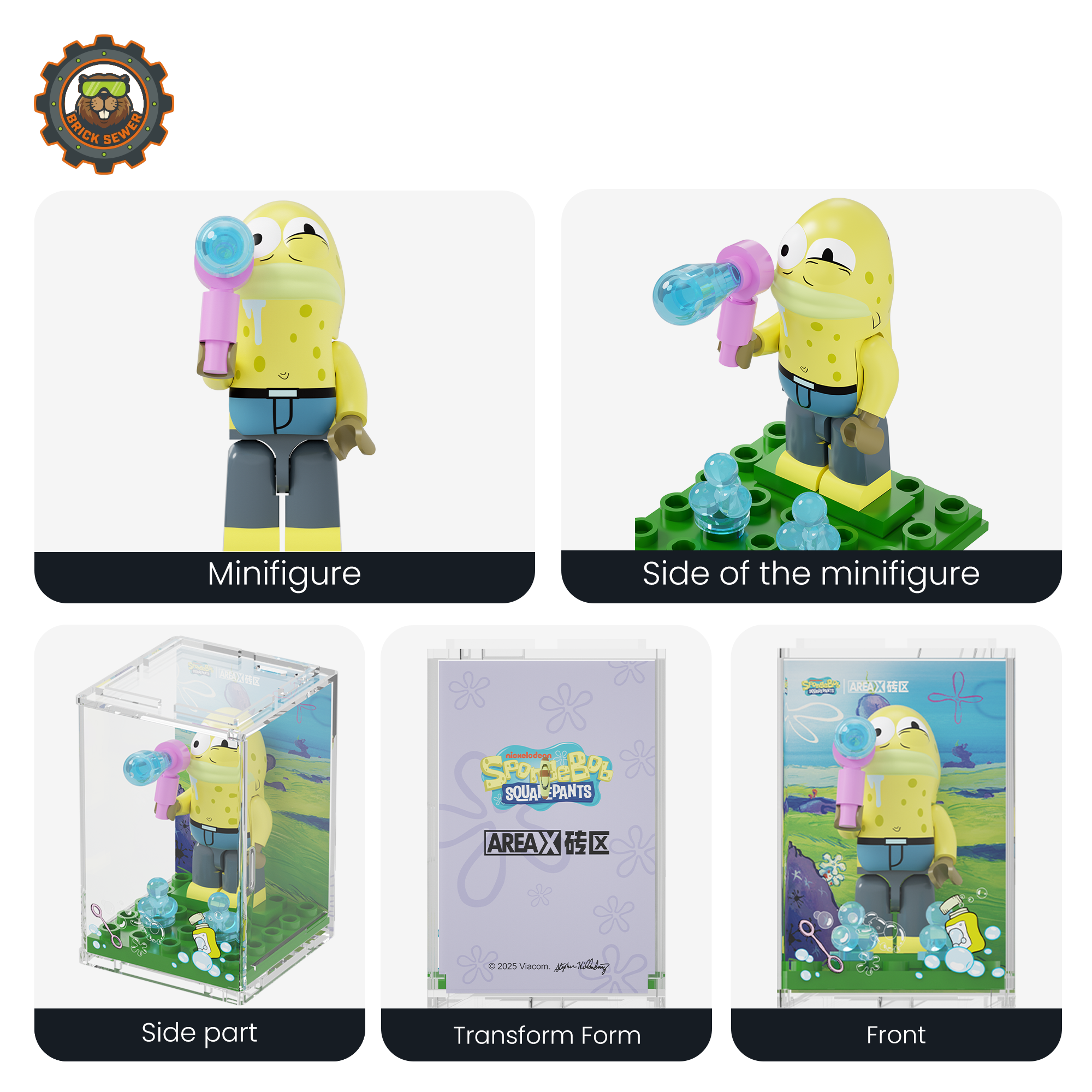 SpongeBob minifigures Blind Box（random 8 out of 9, non-repeating） - Image 25 of 30 | TheBrickTube