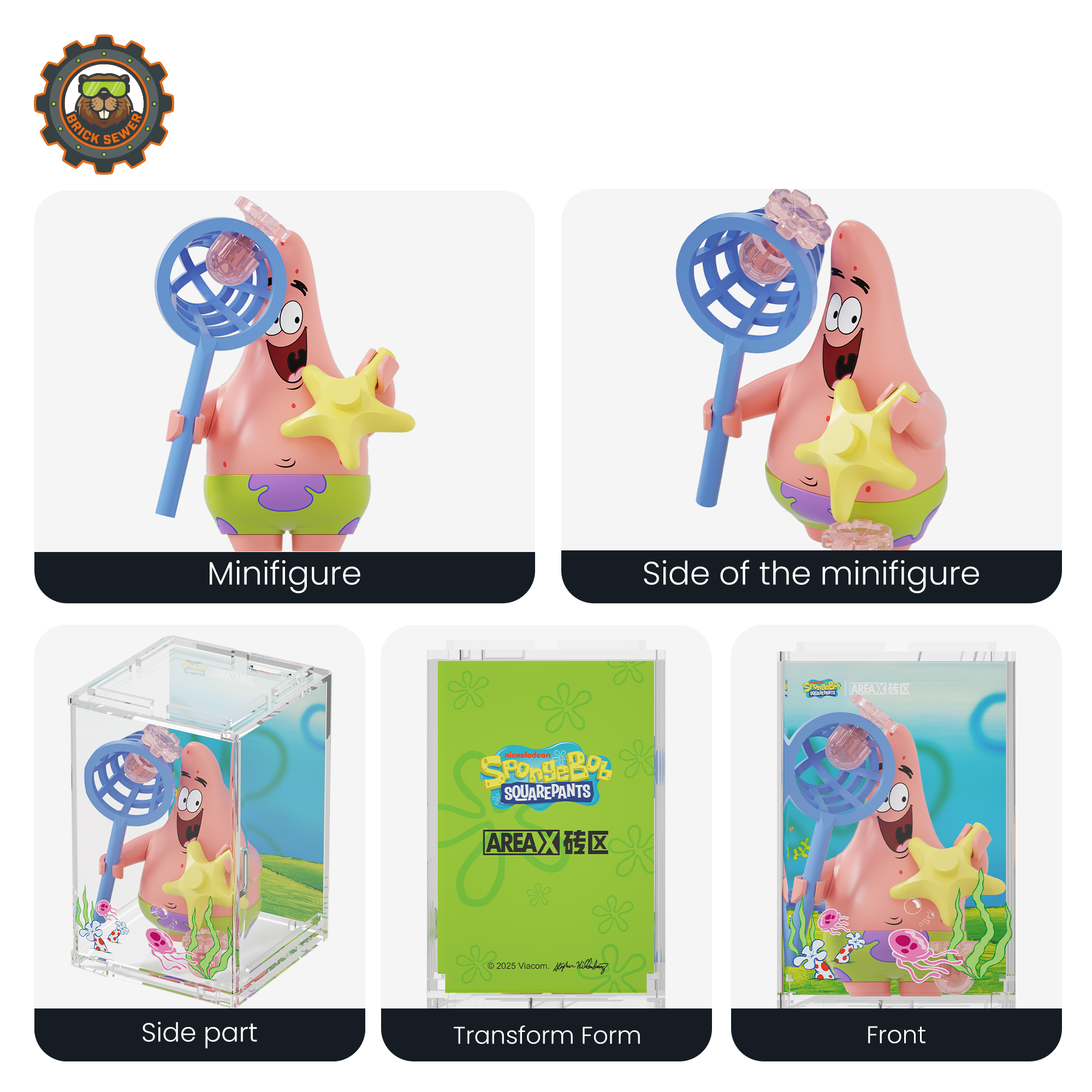 SpongeBob minifigures Blind Box（random 8 out of 9, non-repeating） - Image 28 of 30 | TheBrickTube