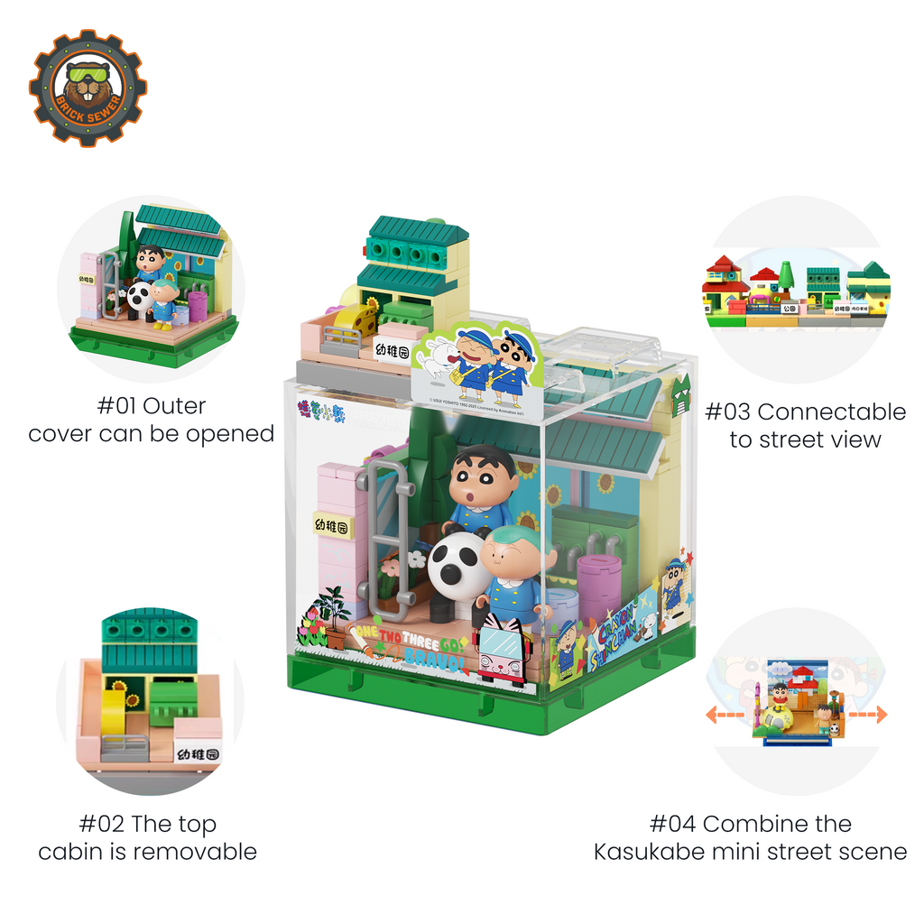 Shinchan's Kindergarten Building Blocks - Image 2 of 7 | TheBrickTube