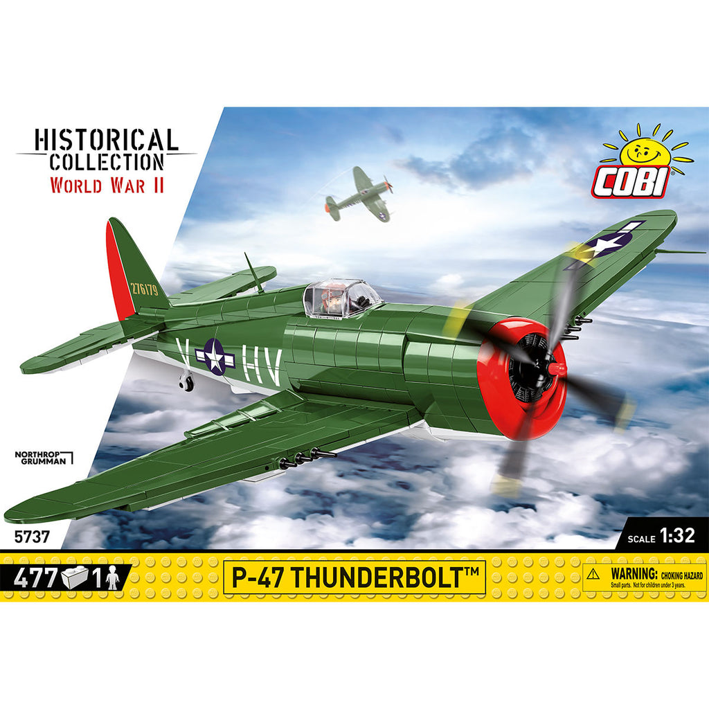 P-47 Thunderbolt Plane Building Set - Image 3 of 6 | TheBrickTube
