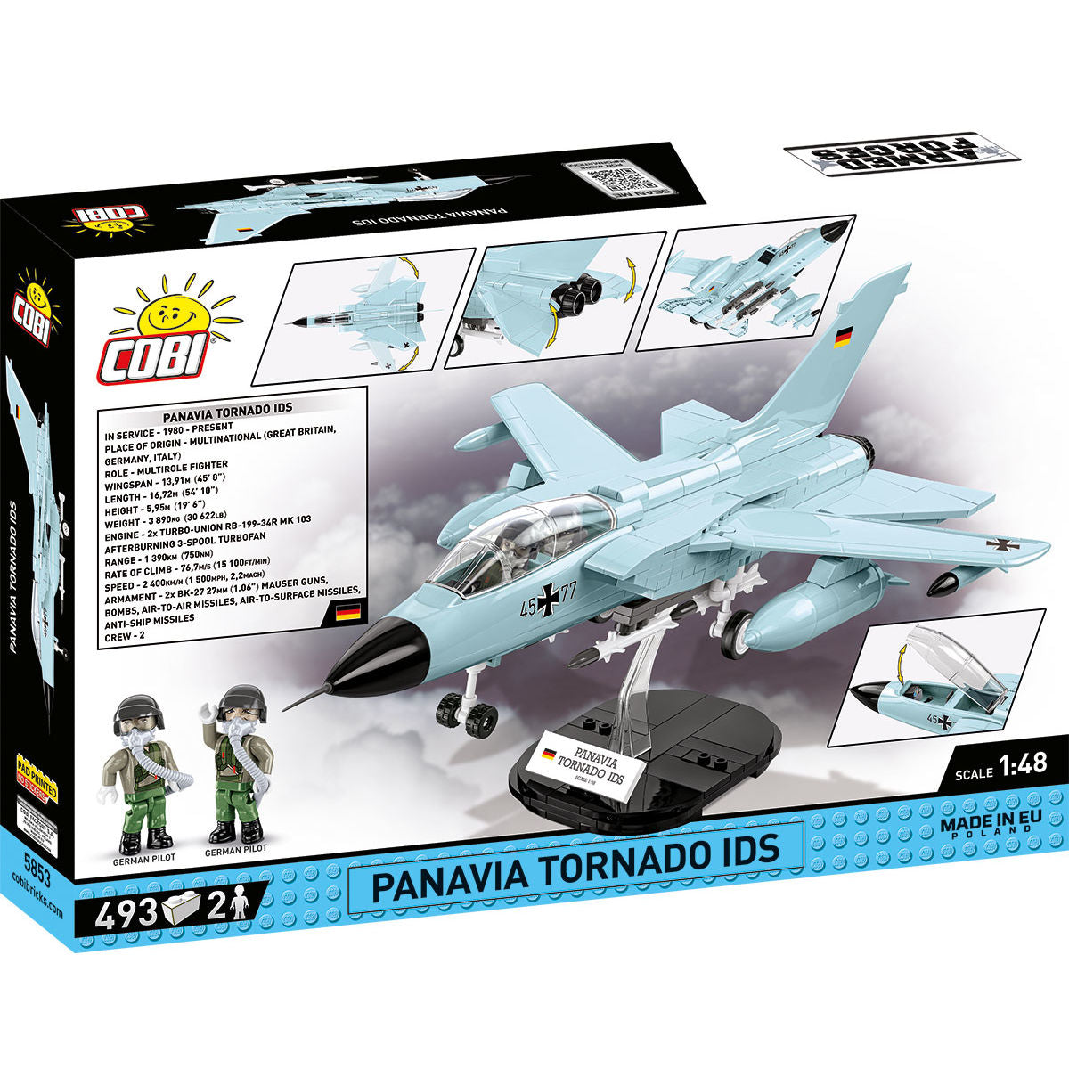 Panavia Tornado IDS Combat Aircraft Building Set - Image 2 of 6 | TheBrickTube