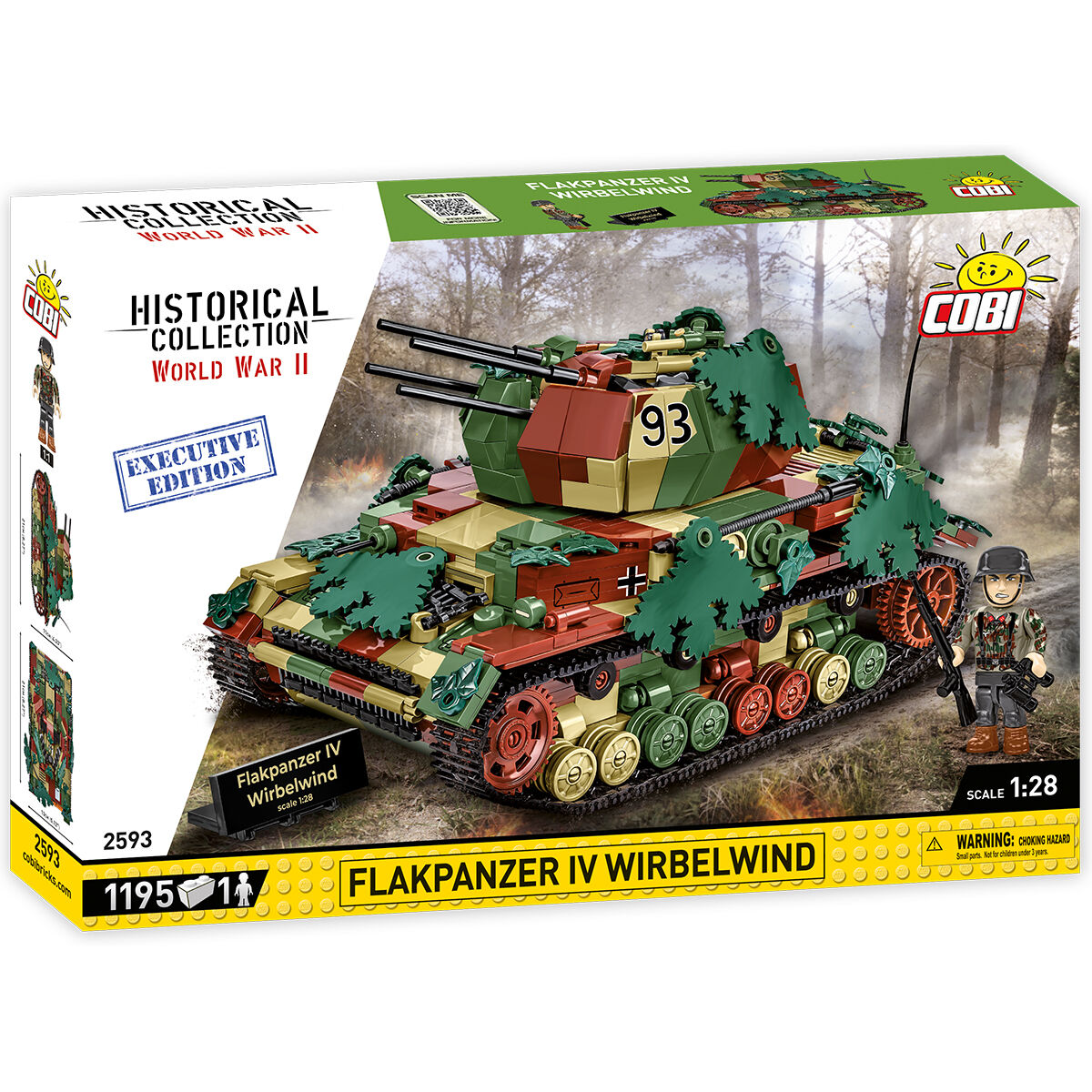 Executive Edition FlakPanzer IV Wirbelwind Building Set - Main Image | TheBrickTube