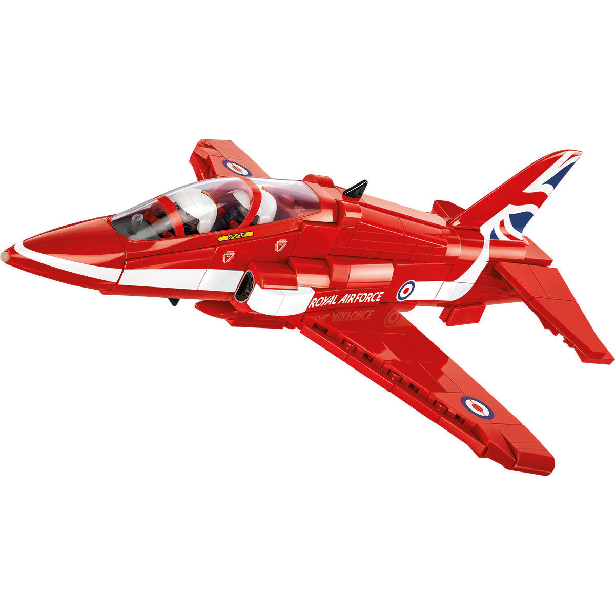 BAe Hawk T1 "Red Arrows" Jet Building Set - Image 6 of 6 | TheBrickTube