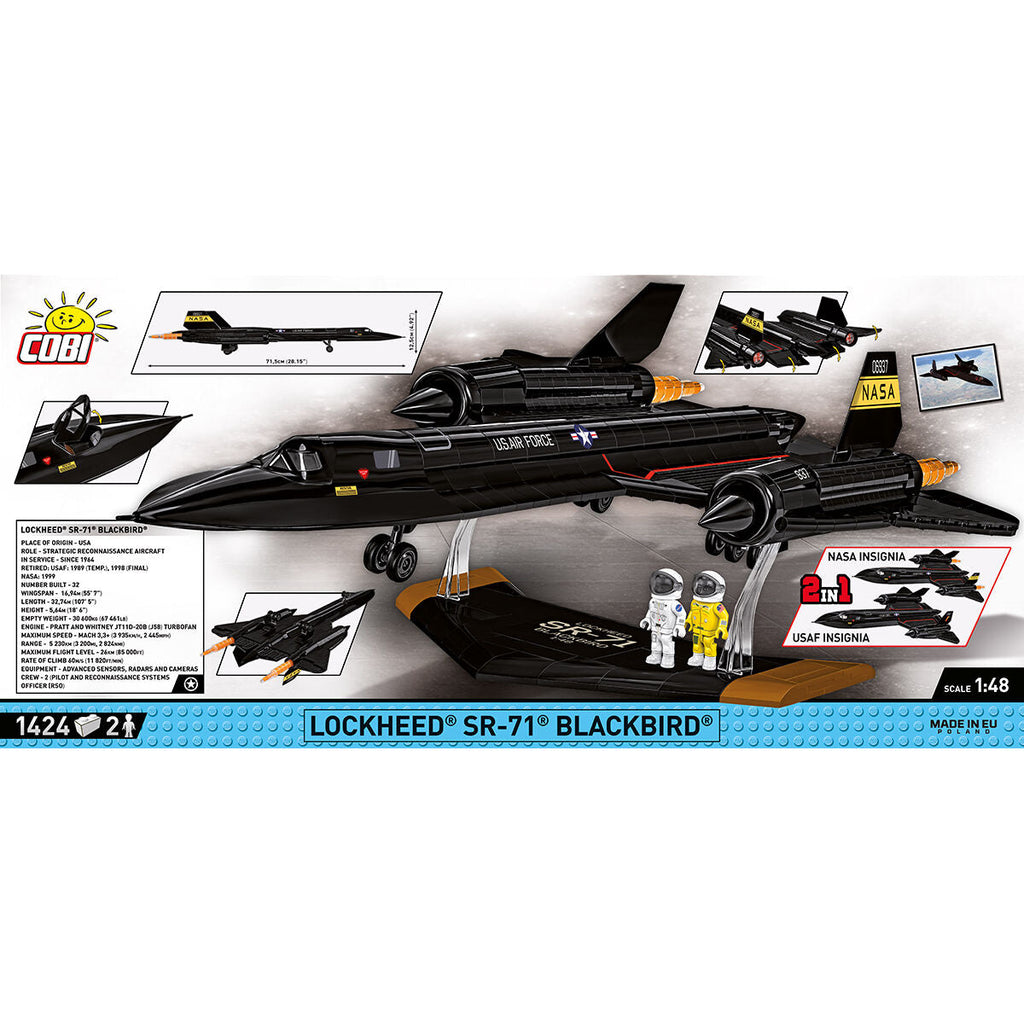 Executive Edition Lockheed SR-71 Blackbird Building Set - Image 4 of 6 | TheBrickTube