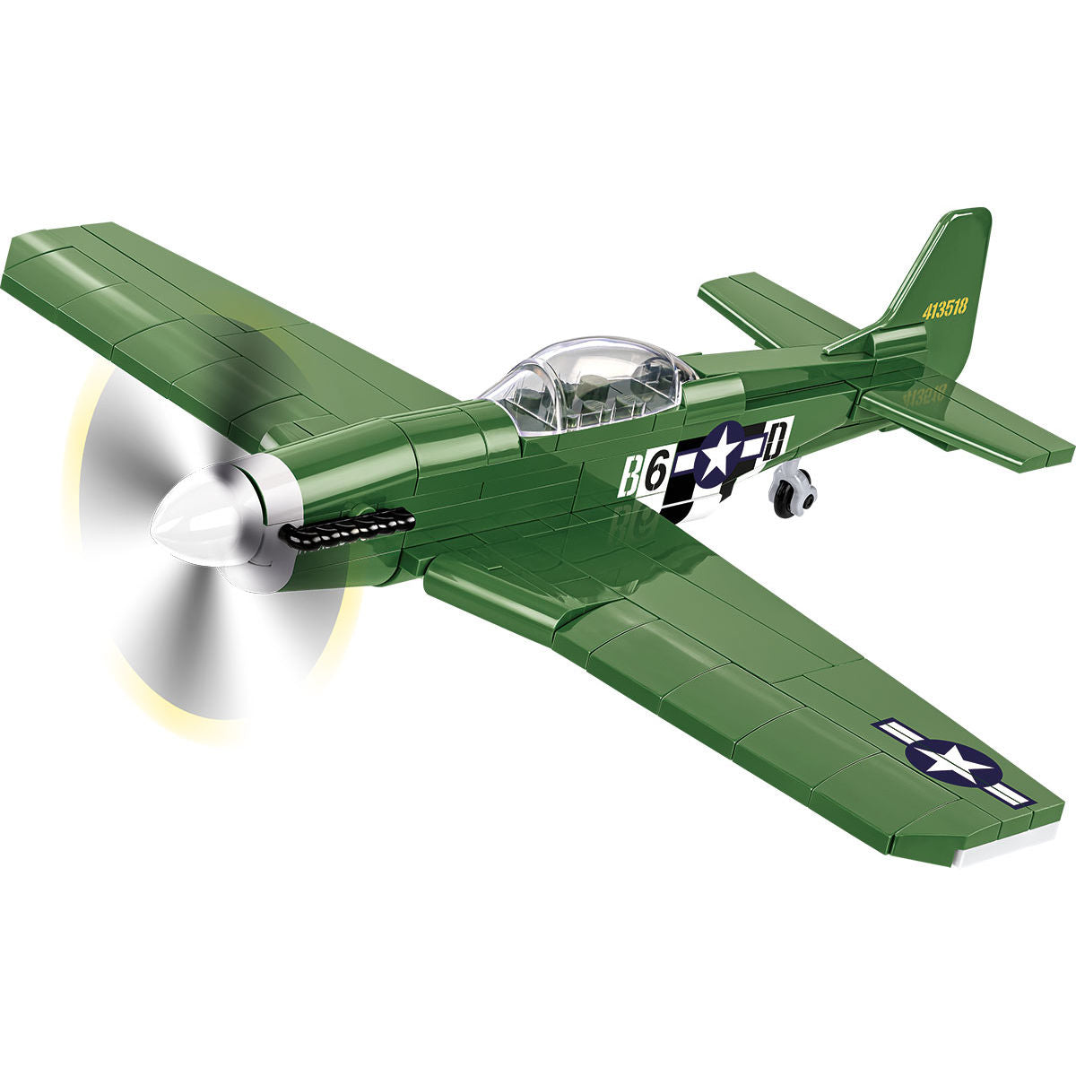 North American P-51D Mustang Building Set - Image 5 of 6 | TheBrickTube