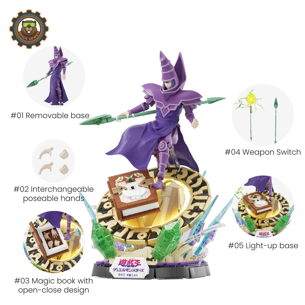 Dark Magician 1239pcs - Last Stock Version | Building Blocks Set - Image 2 of 13 | TheBrickTube