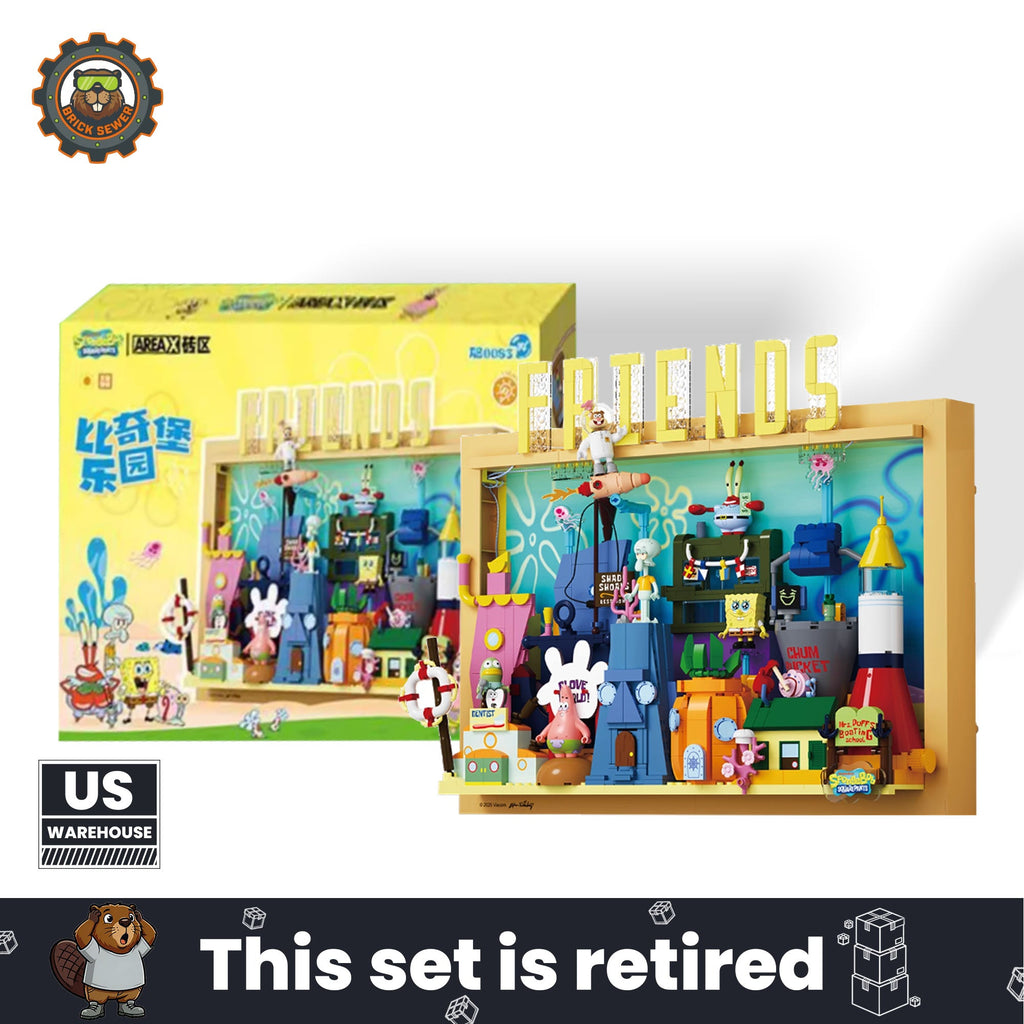 Bikini Bottom Paradise 1126pcs | Building Blocks Set - Main Image | TheBrickTube