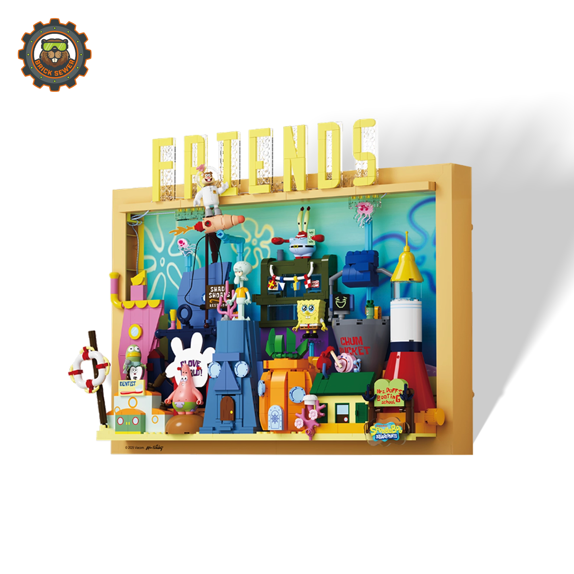 Bikini Bottom Paradise 1126pcs | Building Blocks Set - Image 5 of 8 | TheBrickTube