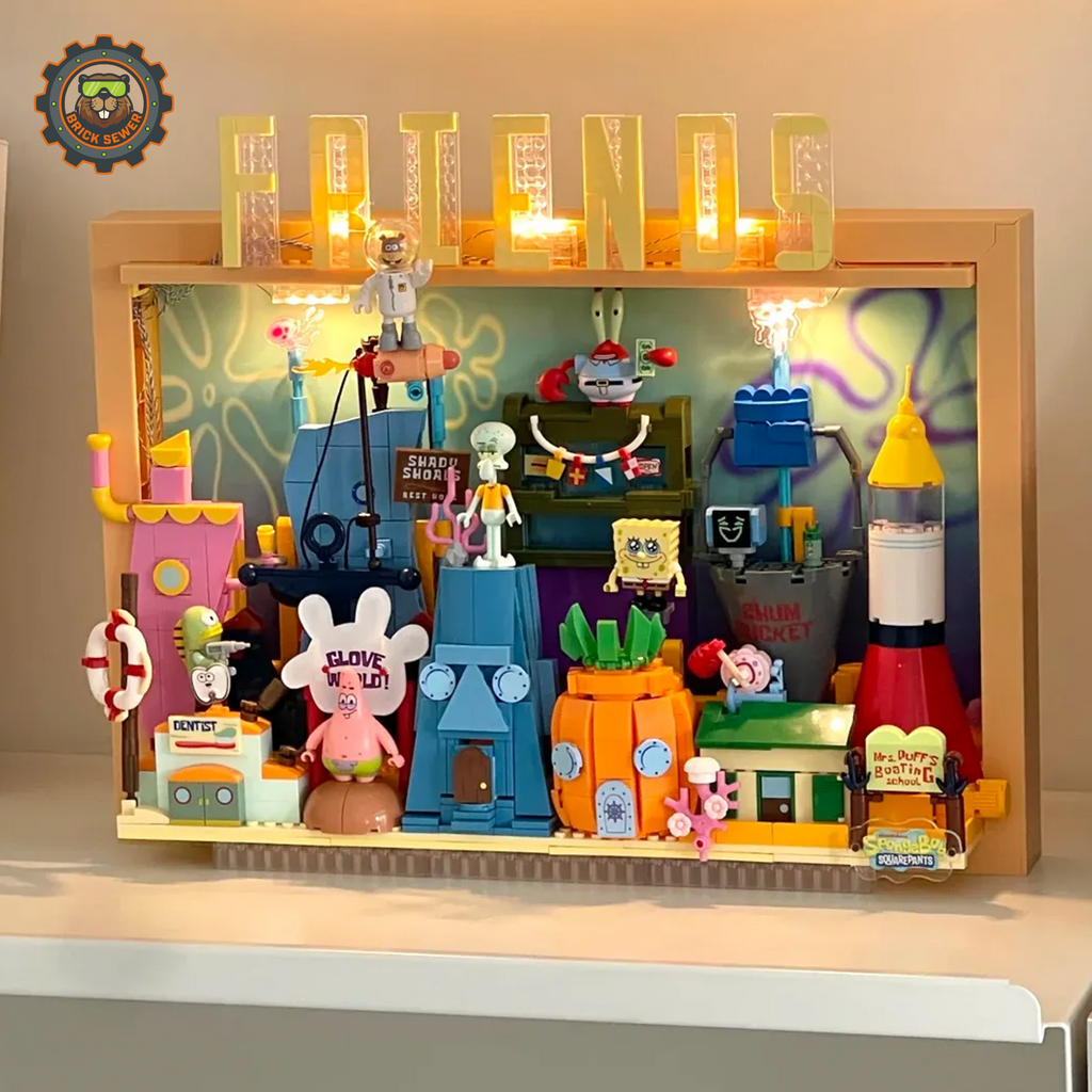Bikini Bottom Paradise 1126pcs | Building Blocks Set - Image 6 of 8 | TheBrickTube