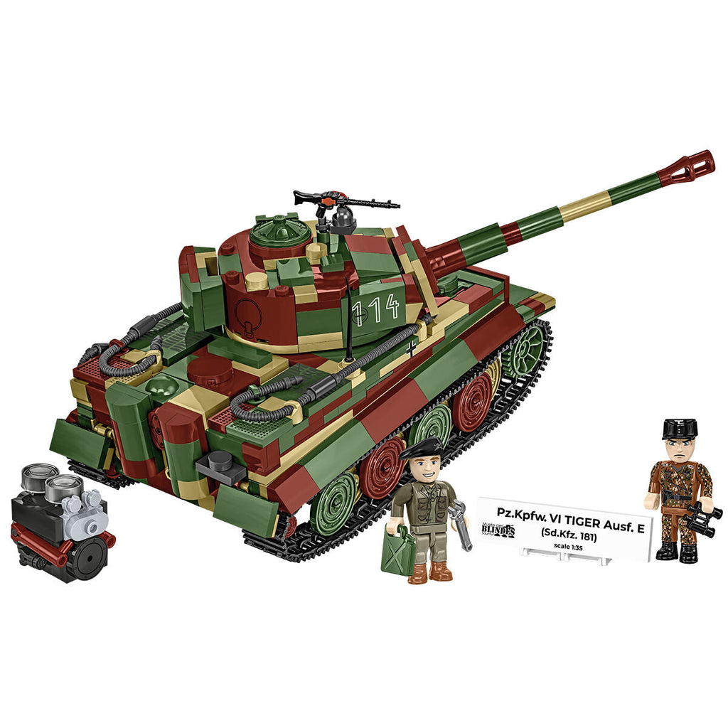 Pz.Kpfw. VI Tiger Ausf. E Tank Building Set - Image 6 of 6 | TheBrickTube