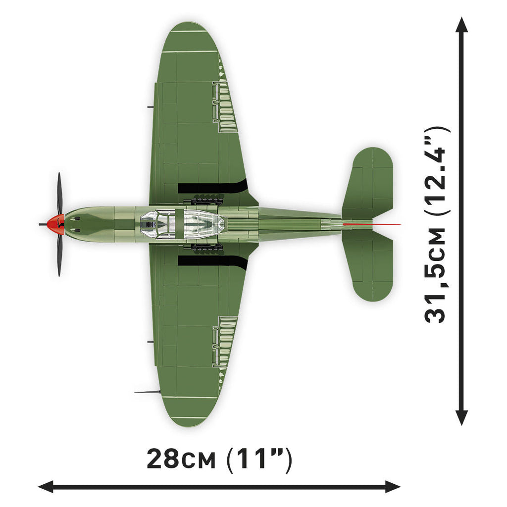 Bell P-39Q Airacobra Fighter Building Set - Image 6 of 6 | TheBrickTube