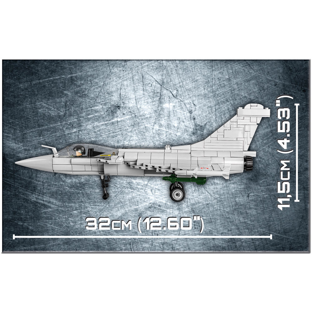 Dassault Rafale C Fighter Jet Building Set - Image 6 of 6 | TheBrickTube