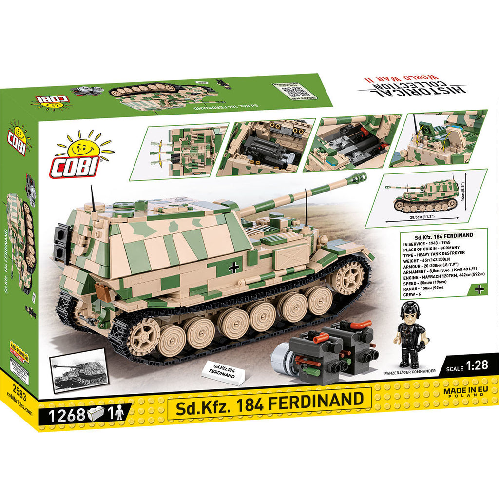 S.D.Kfz. 184 Ferdinand Tank Destroyer Building Set - Image 2 of 6 | TheBrickTube