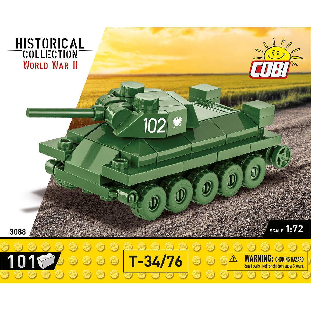 T-34/76 Tank 1:72 Scale Building Set - Image 3 of 6 | TheBrickTube