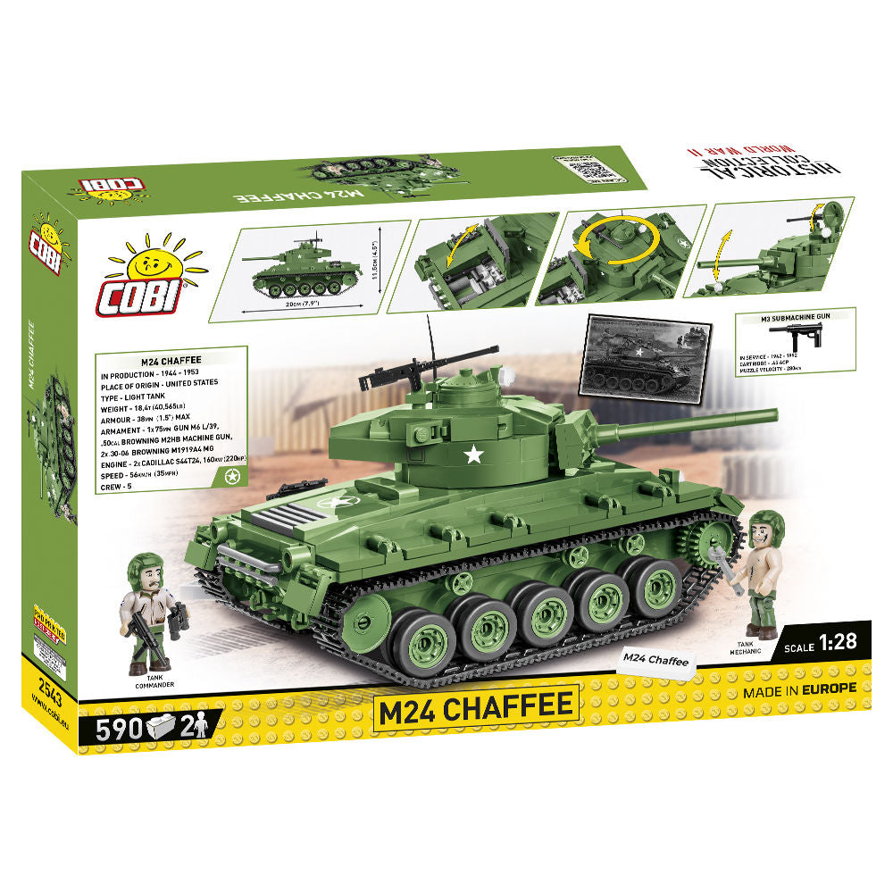 M24 Chaffee Tank Building Set - Image 2 of 6 | TheBrickTube