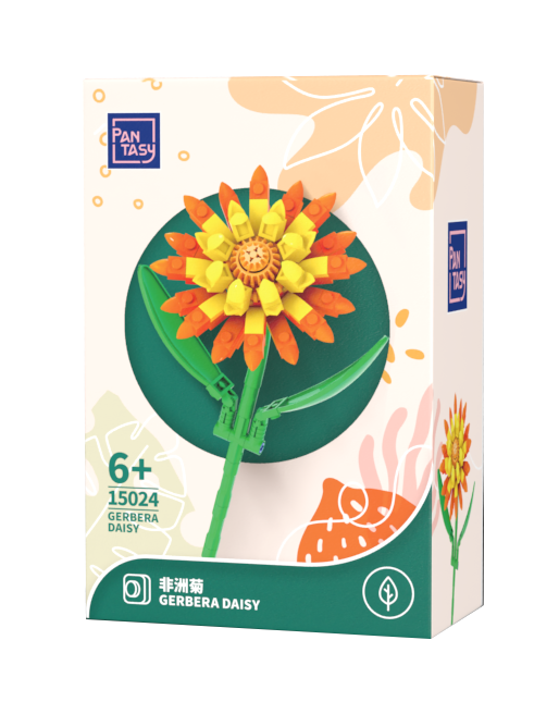 Yellow Barberton Daisy - Image 2 of 2 | TheBrickTube