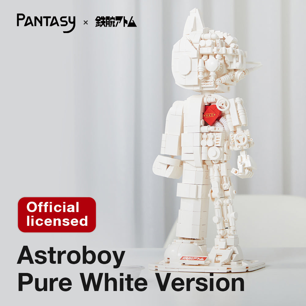 Pantasy Astro Boy Pure White Version 86206 - Image 2 of 10 | TheBrickTube