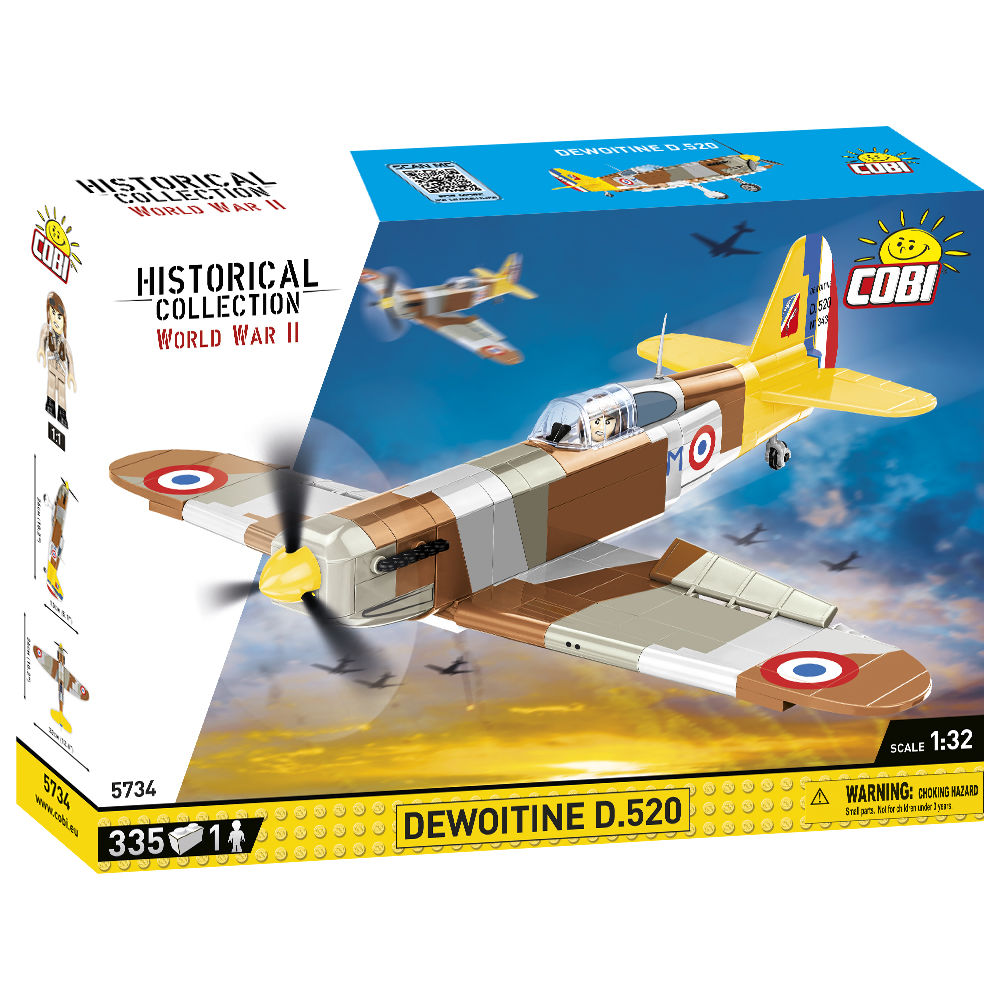Dewoitine D.520 Building Set - Main Image | TheBrickTube