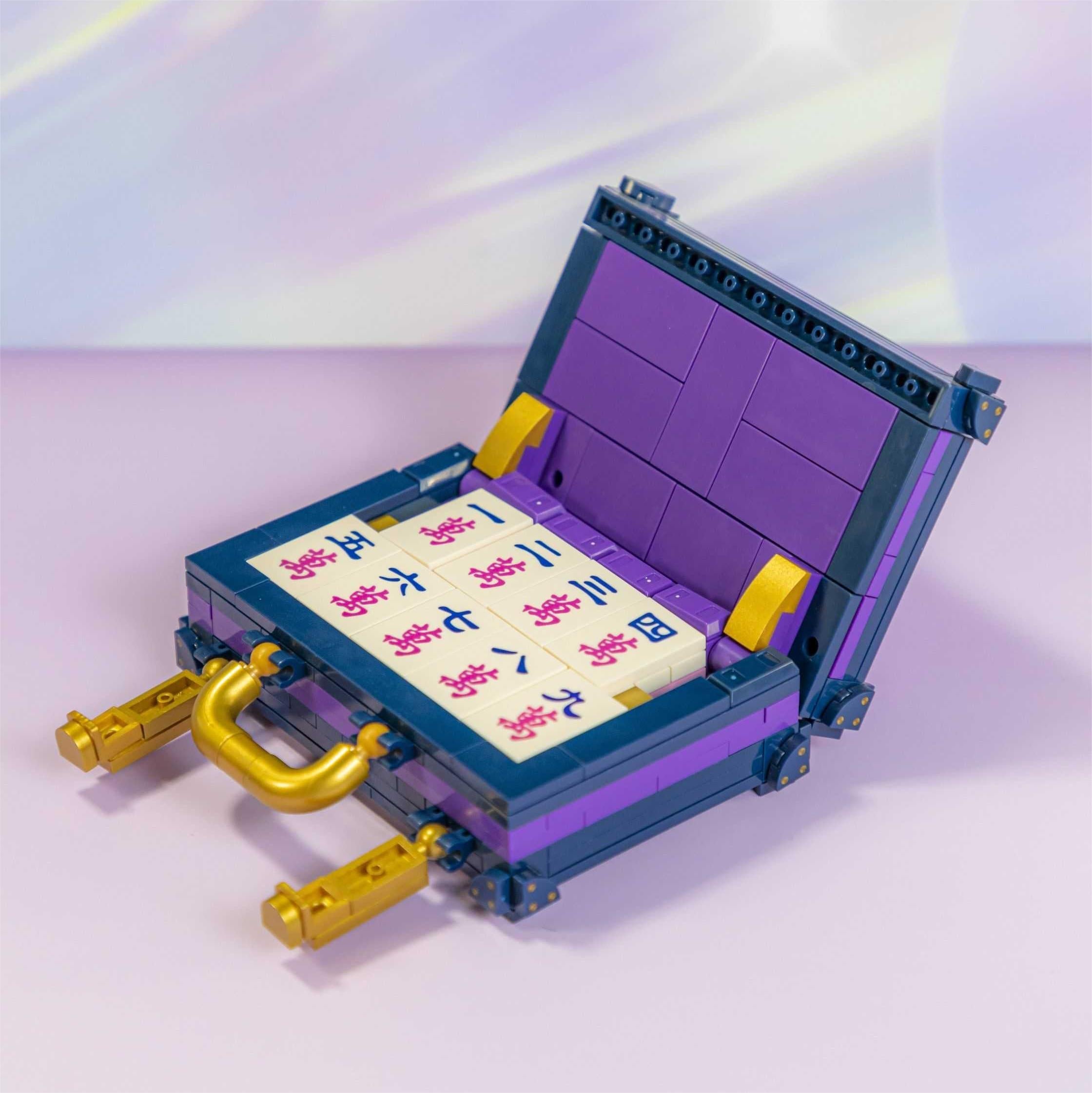 Mahjong - Chinese Cultural Icon: Mahjong | Brick Building Set - Image 10 of 12 | TheBrickTube