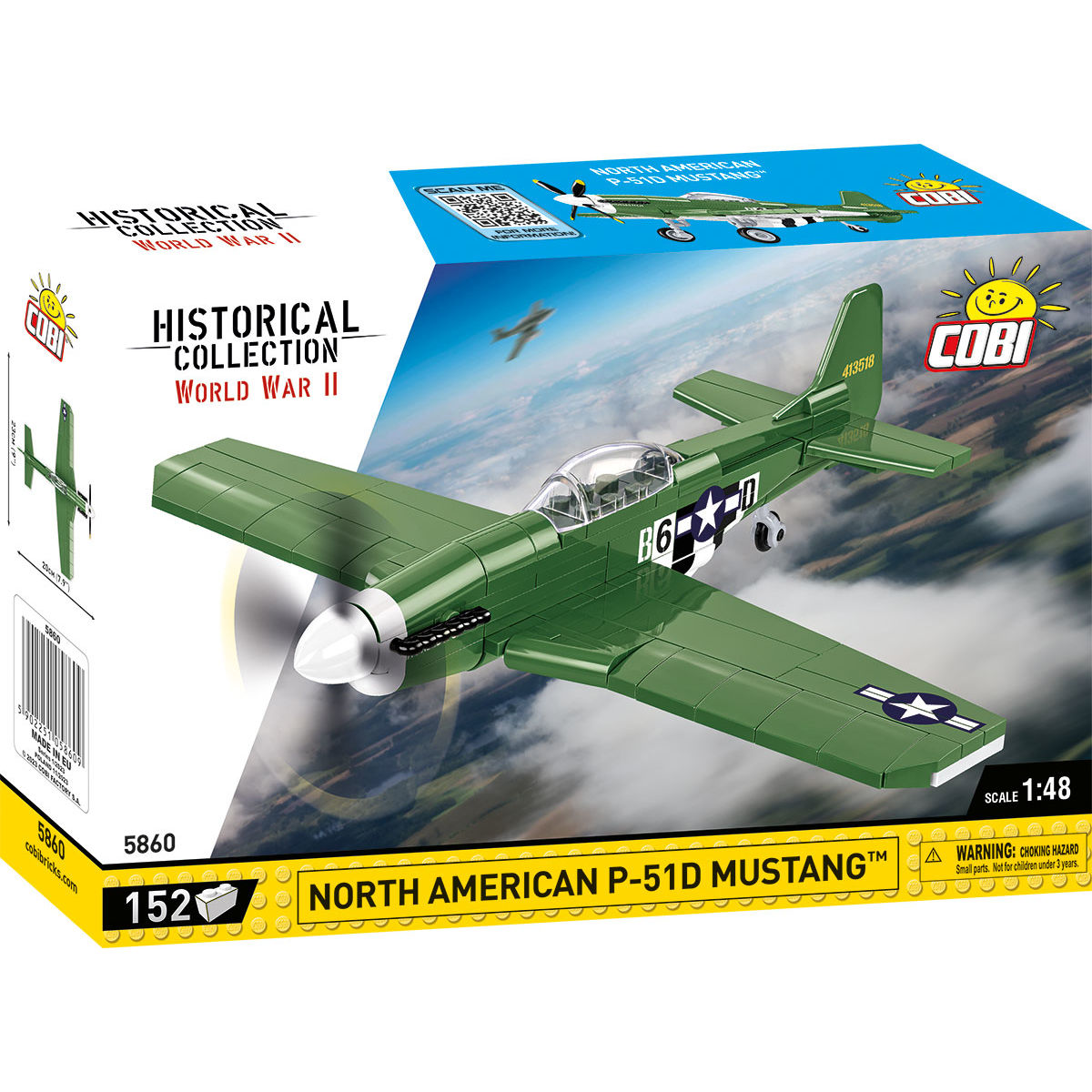 North American P-51D Mustang Building Set - Main Image | TheBrickTube