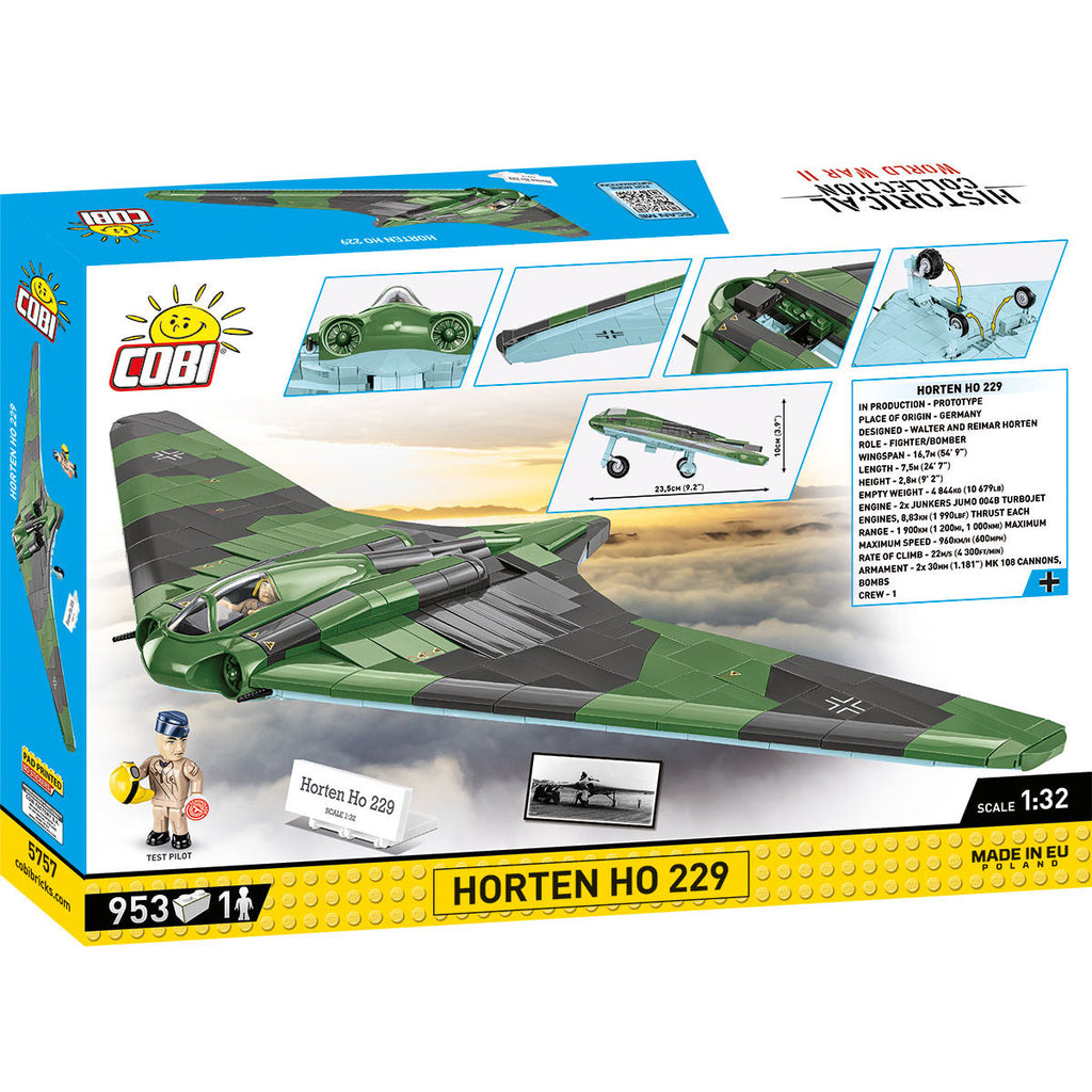 Horten Ho 229 Fighter/Bomber Jet Building Set - Image 2 of 6 | TheBrickTube