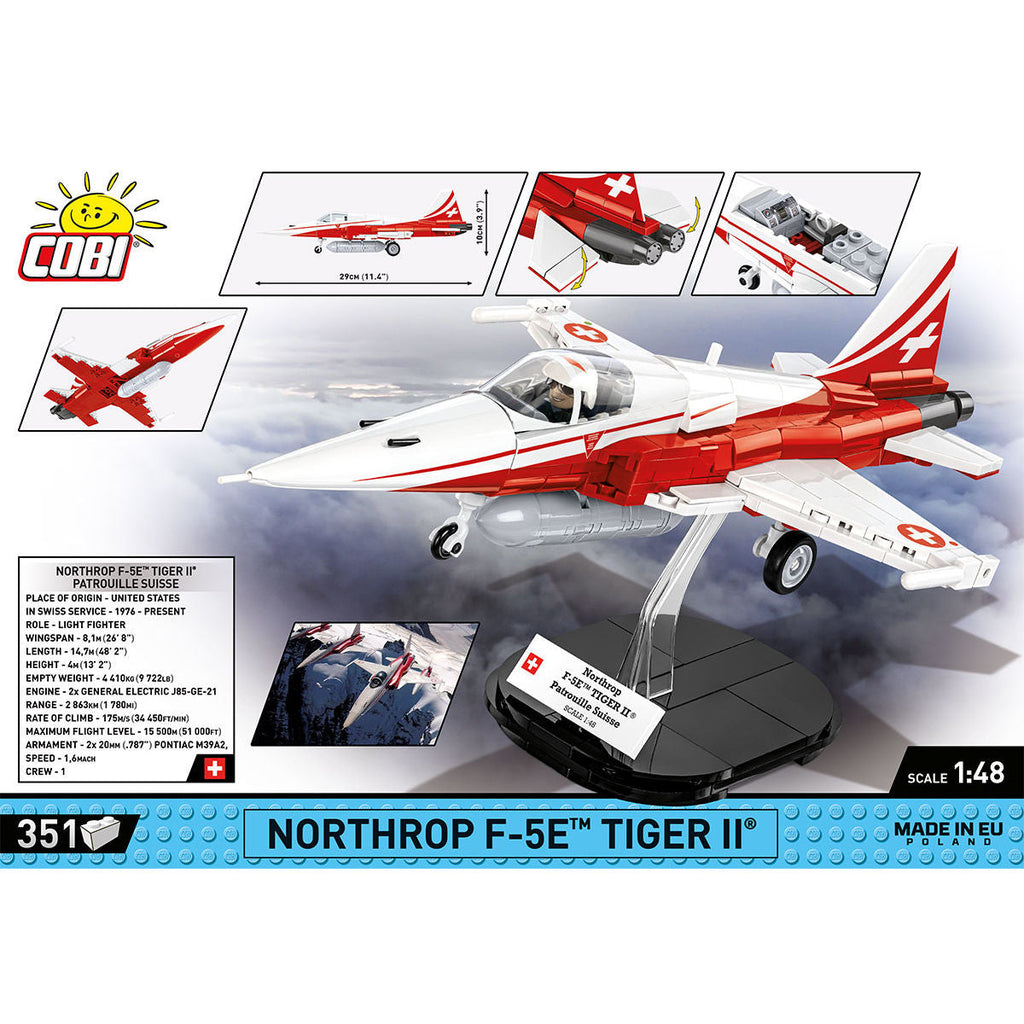 Northrop F-5E Tiger II Jet Building Set - Image 4 of 6 | TheBrickTube