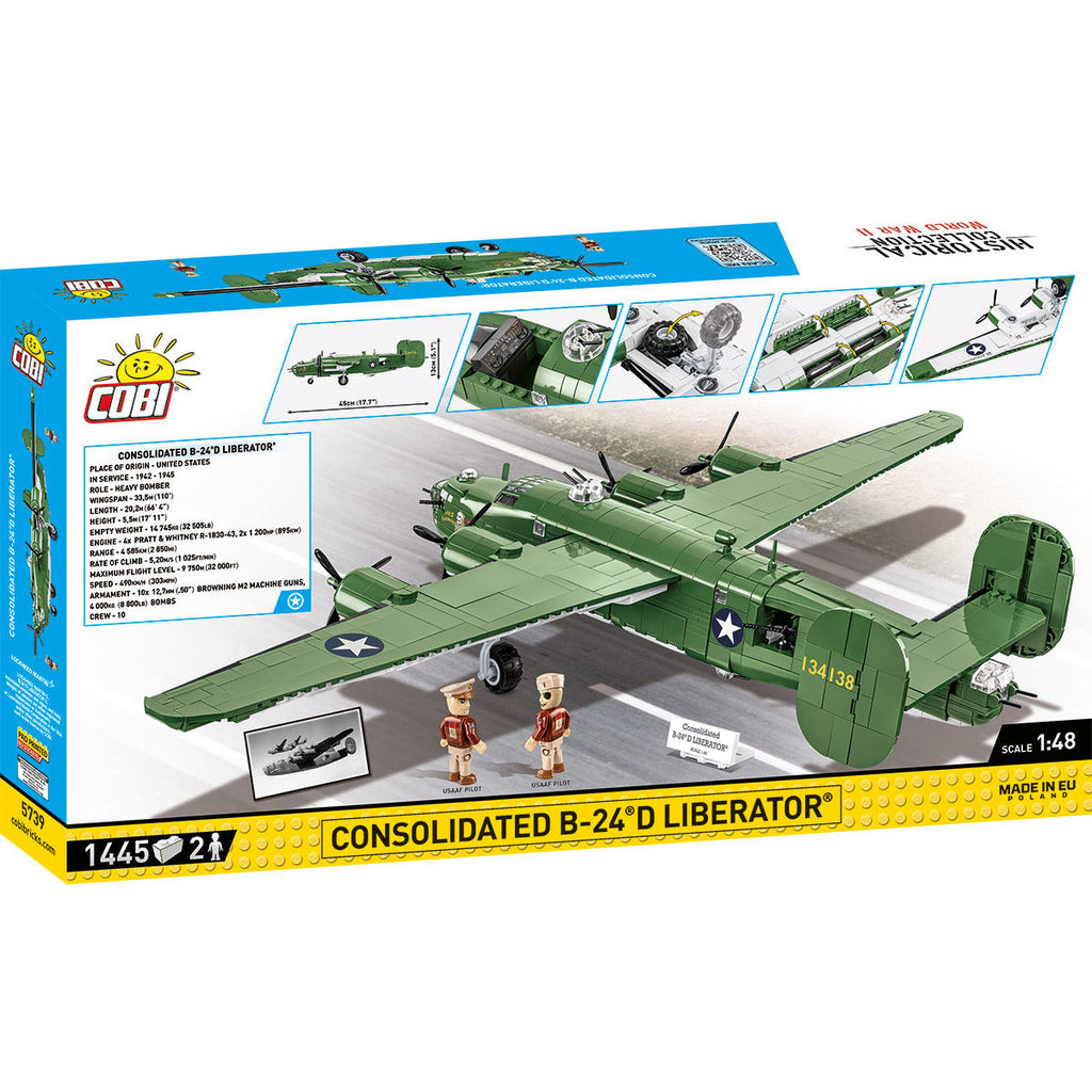 Consolidated B-24D Liberator Bomber Building Set - Image 2 of 6 | TheBrickTube