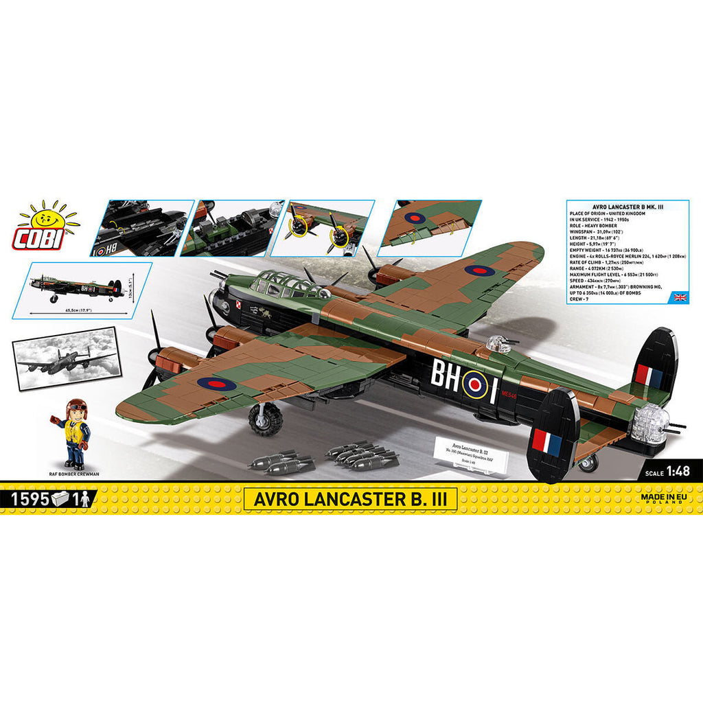 AVRO Lancaster B. III Bomber Building Set - Image 4 of 6 | TheBrickTube