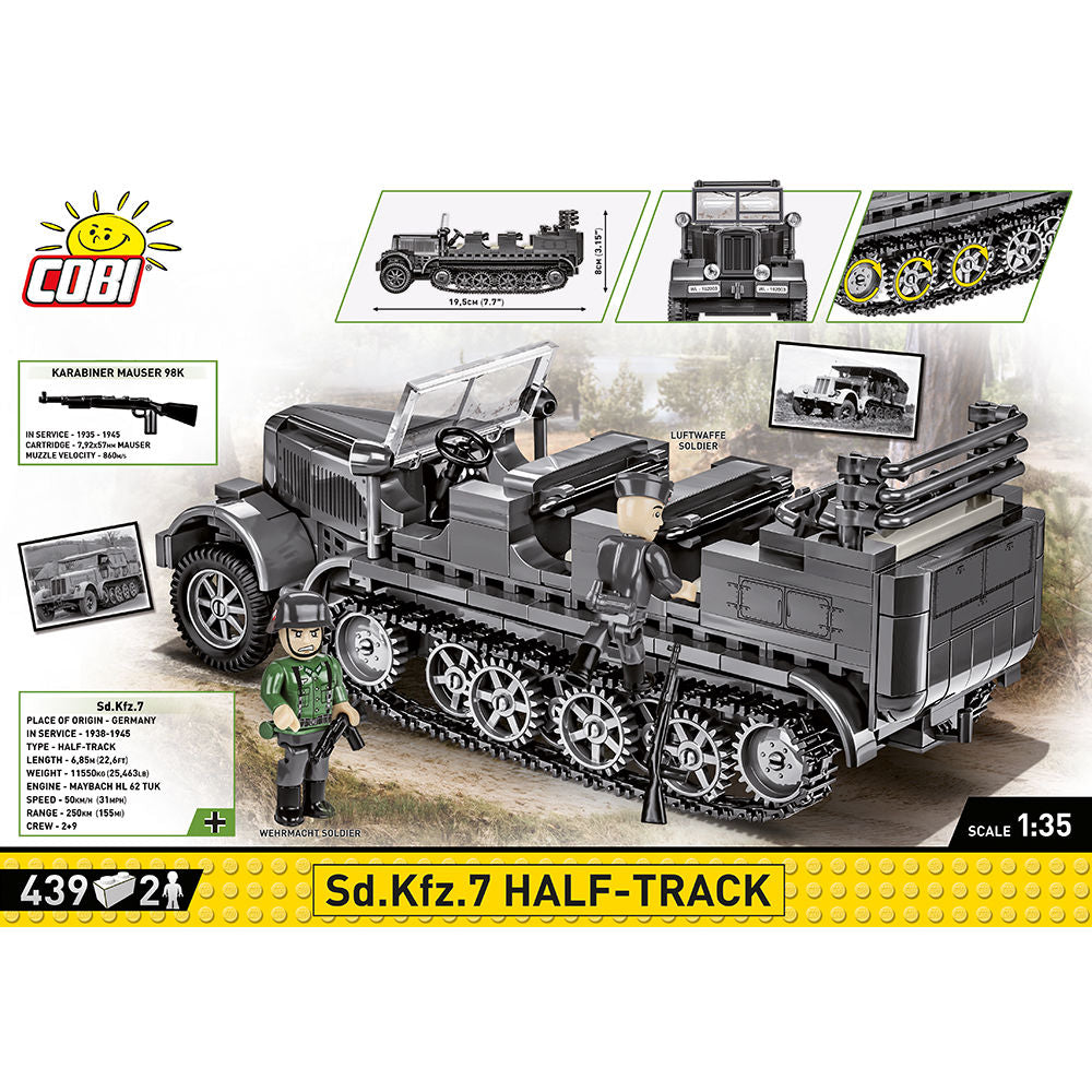 Sd.Kfz. 7 Half-Track Building Set - Image 4 of 6 | TheBrickTube
