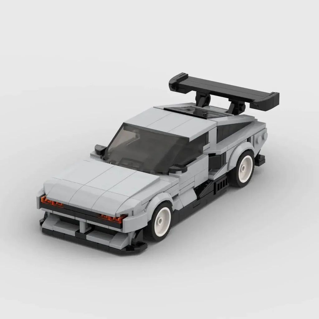 Hyundia N Vision 74 brick model - front angle view - TheBrickTube