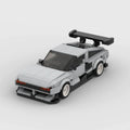 Hyundia N Vision 74 brick model - front angle view - TheBrickTube
