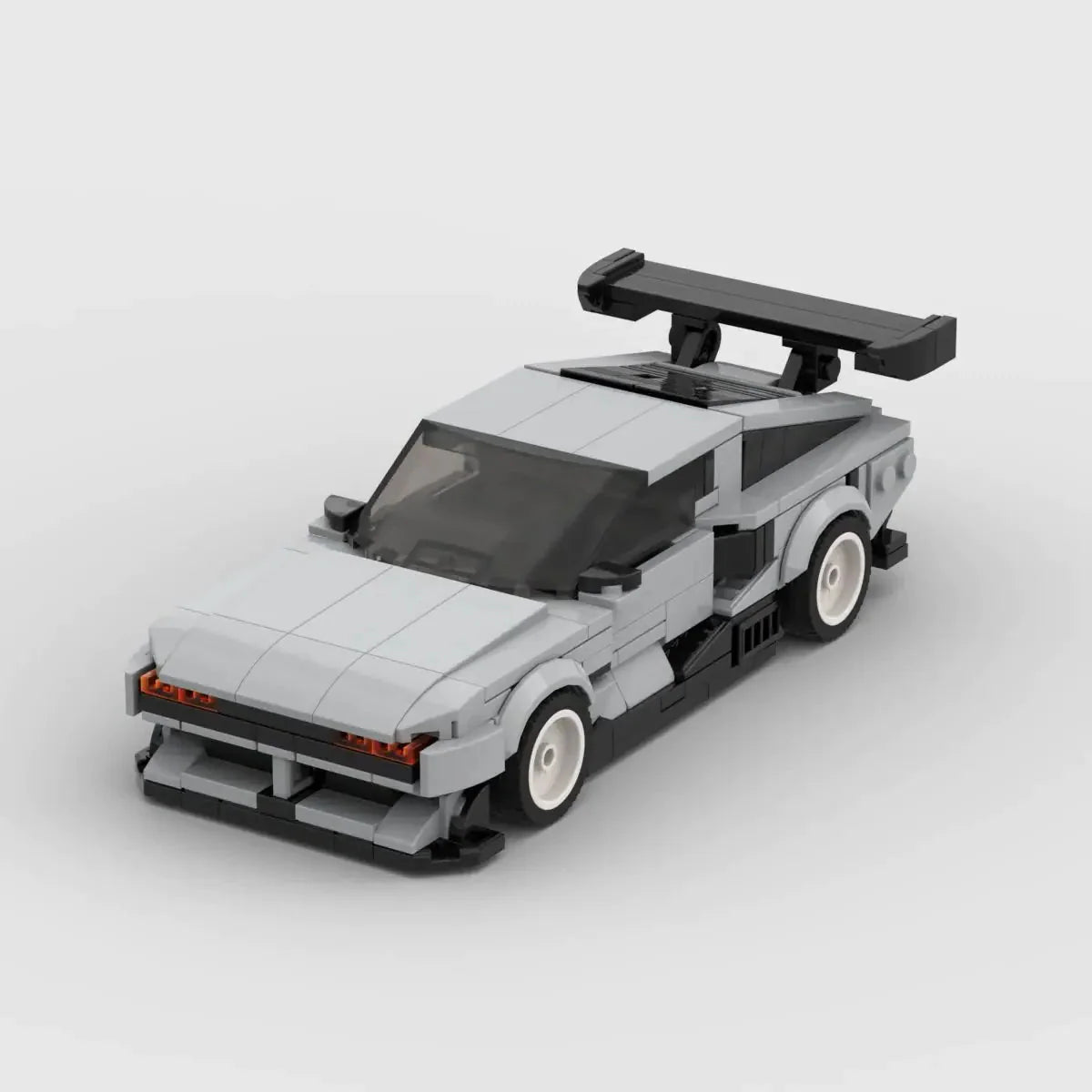 Hyundia N Vision 74 brick model - front angle view - TheBrickTube