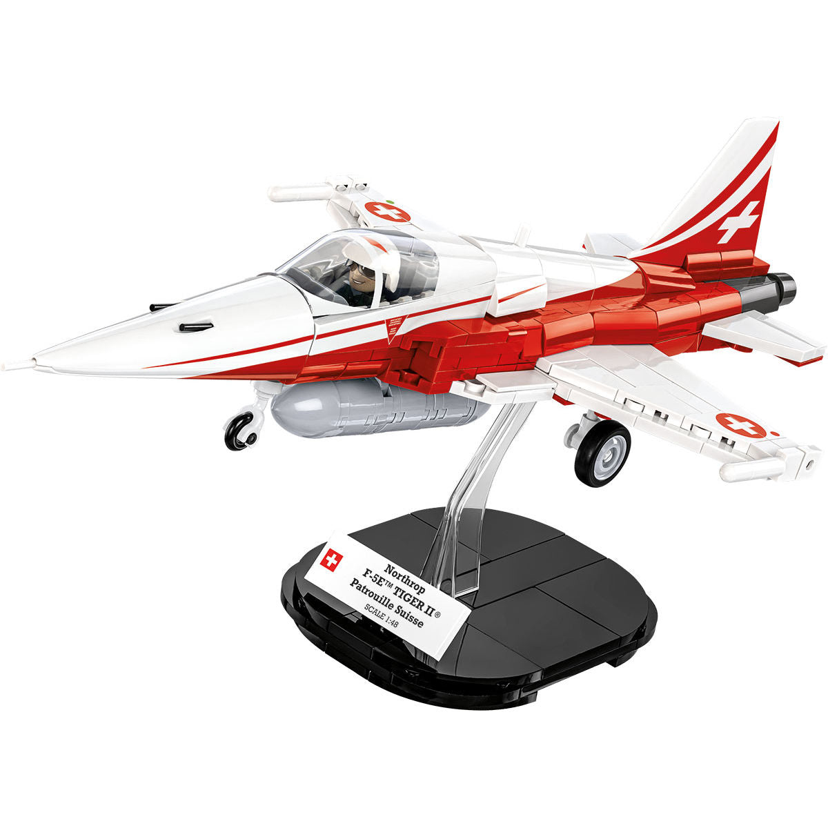 Northrop F-5E Tiger II Jet Building Set - Image 6 of 6 | TheBrickTube