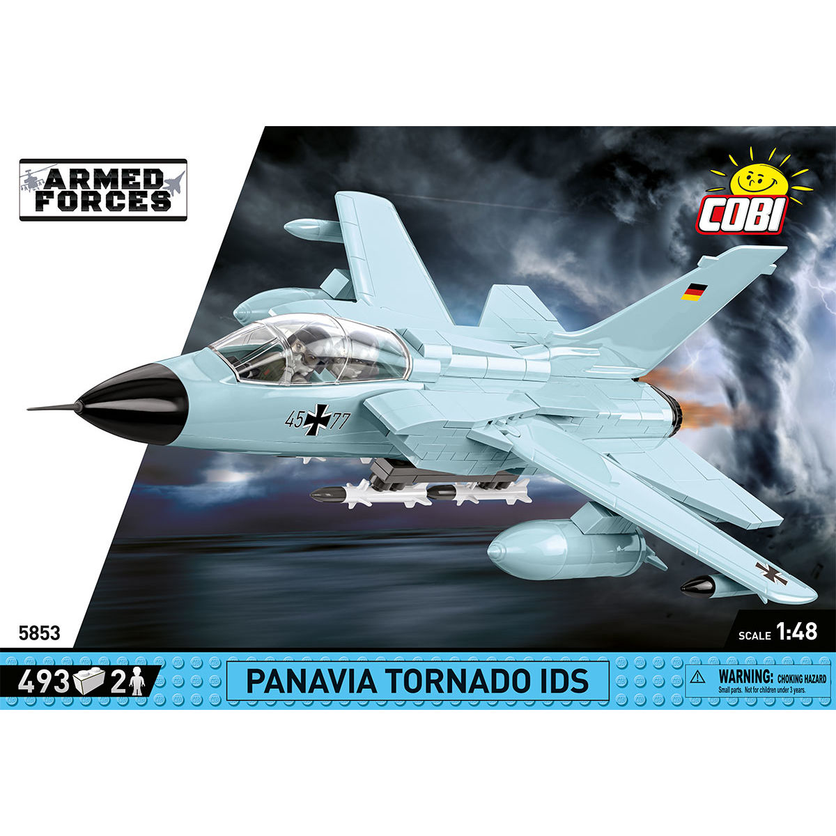 Panavia Tornado IDS Combat Aircraft Building Set - Image 3 of 6 | TheBrickTube