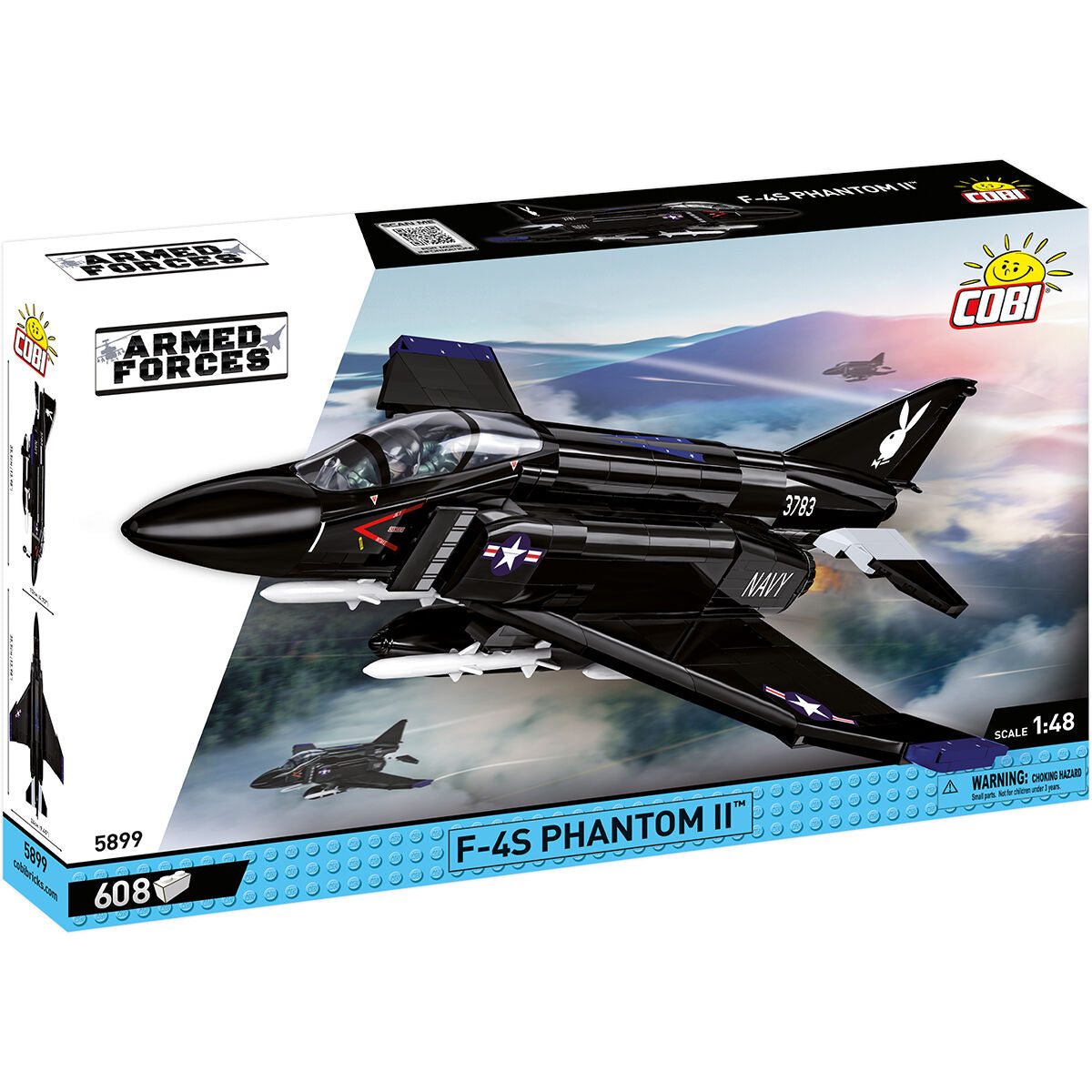 F-4S Phantom II Jet Fighter Building Set - Main Image | TheBrickTube