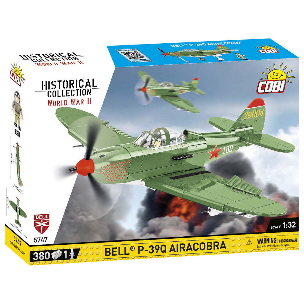 Bell P-39Q Airacobra Fighter Building Set - Main Image | TheBrickTube